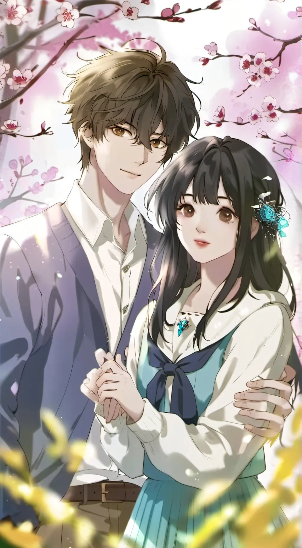 ai character: Casy and Lucas background