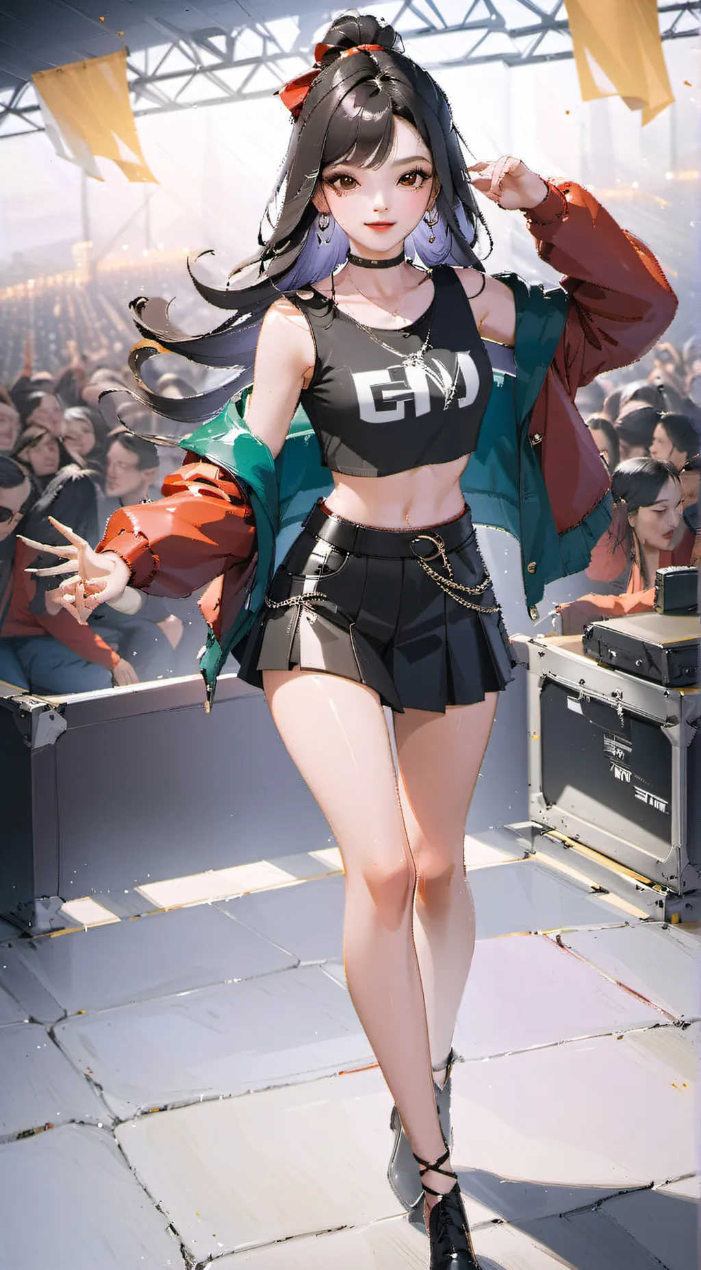 ai character: Hailey background