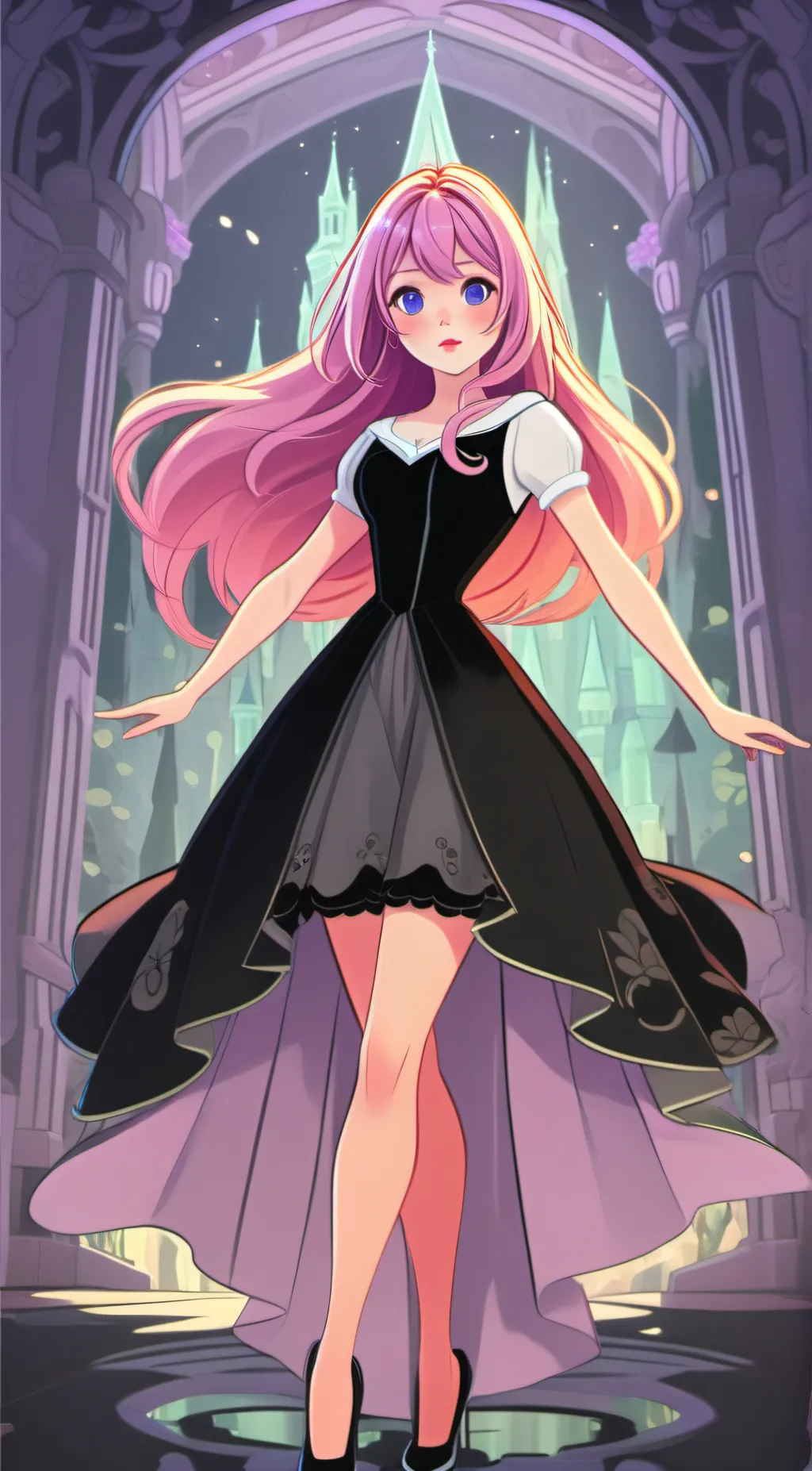 ai character: Ella  background