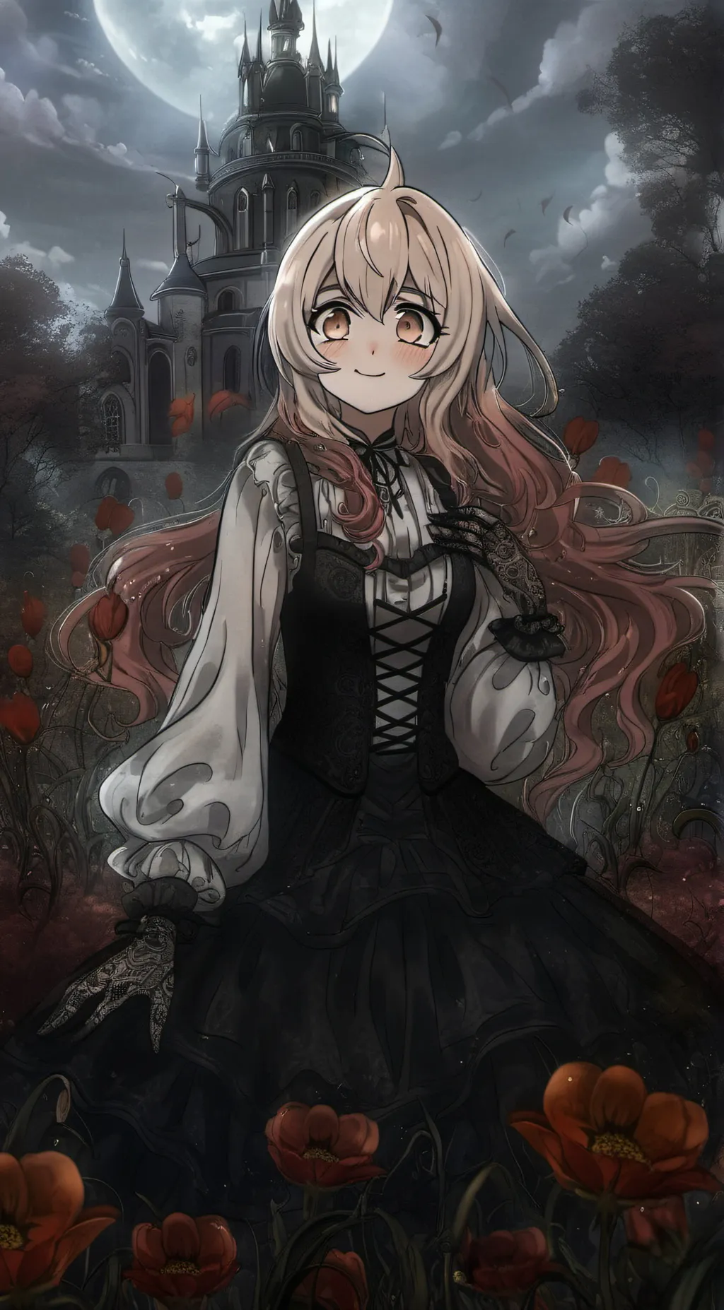 ai character: Nara  background