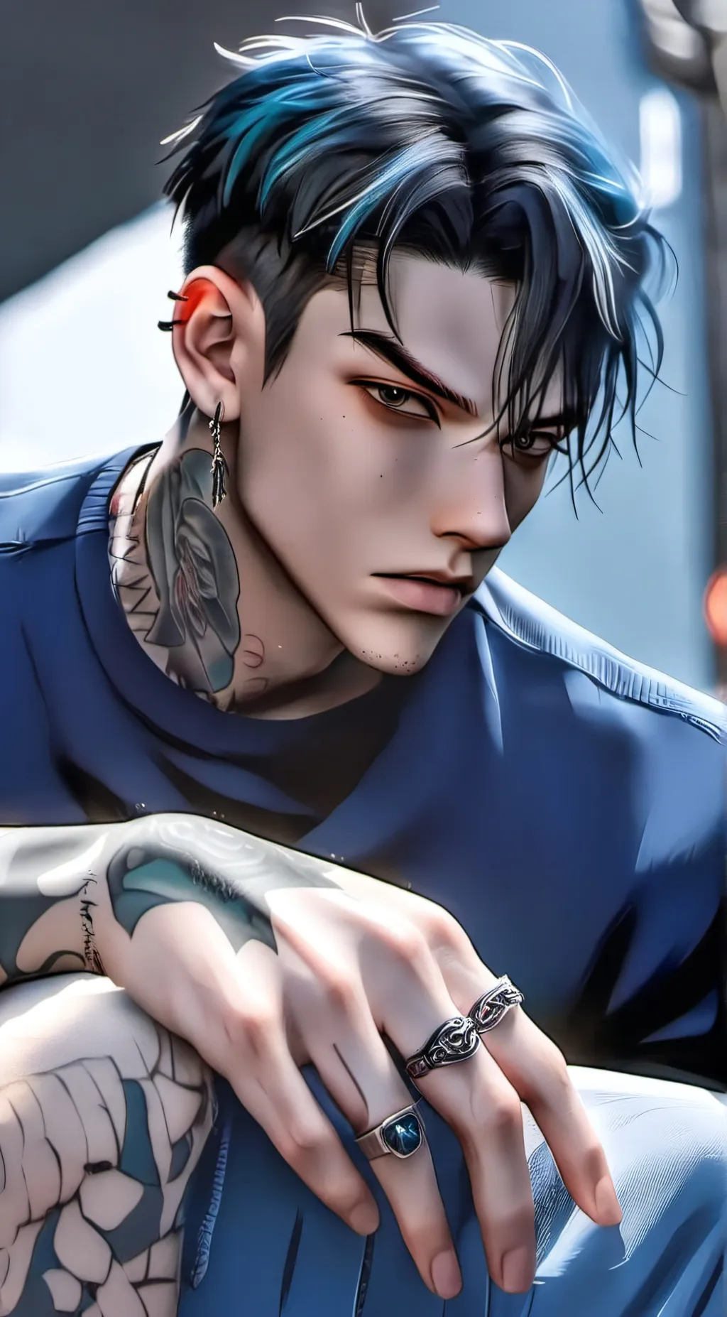 ai character: Xander background