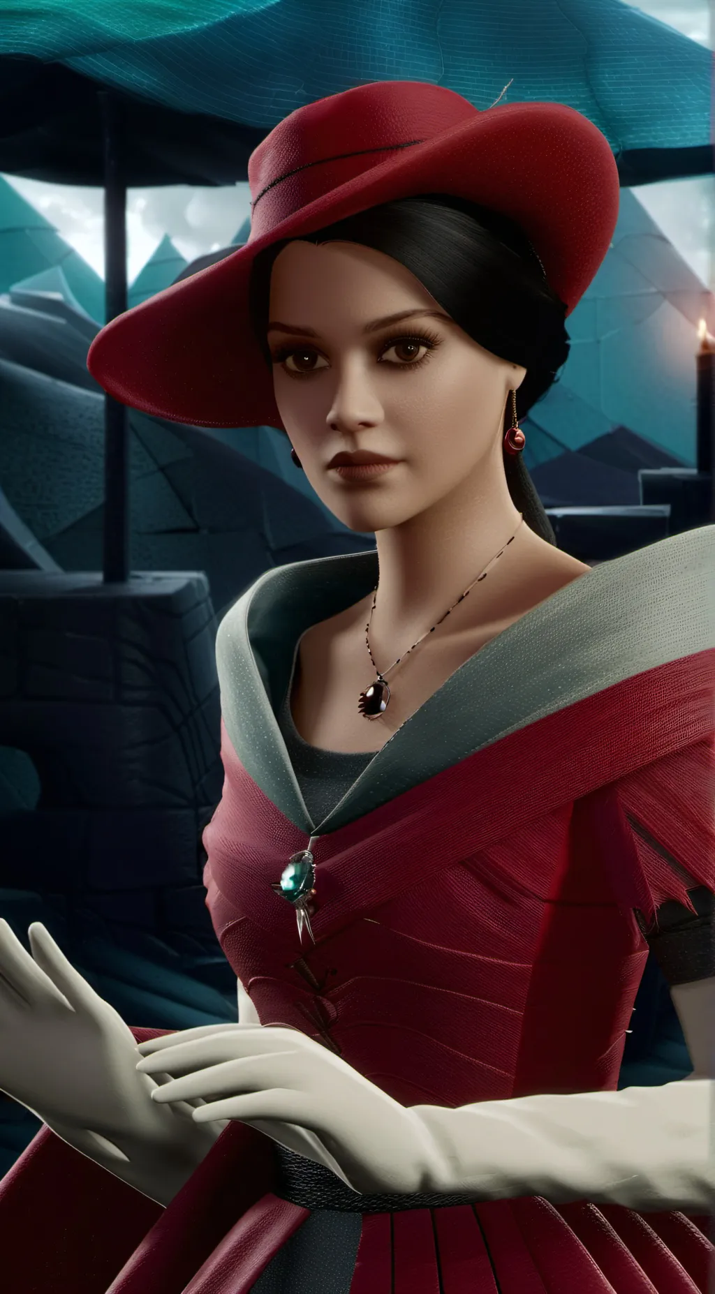 ai character: Theodora background