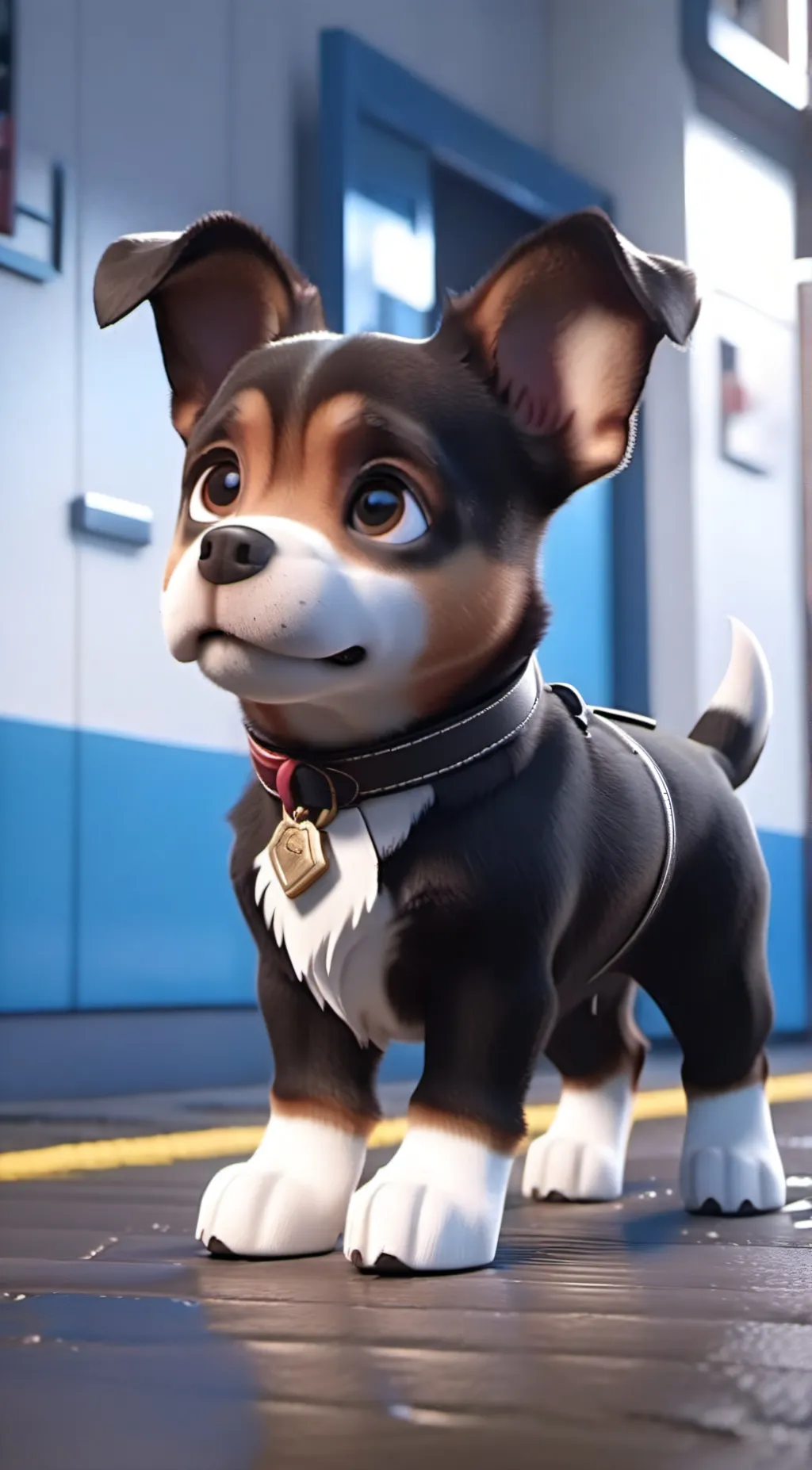 ai character: zappy zenith background