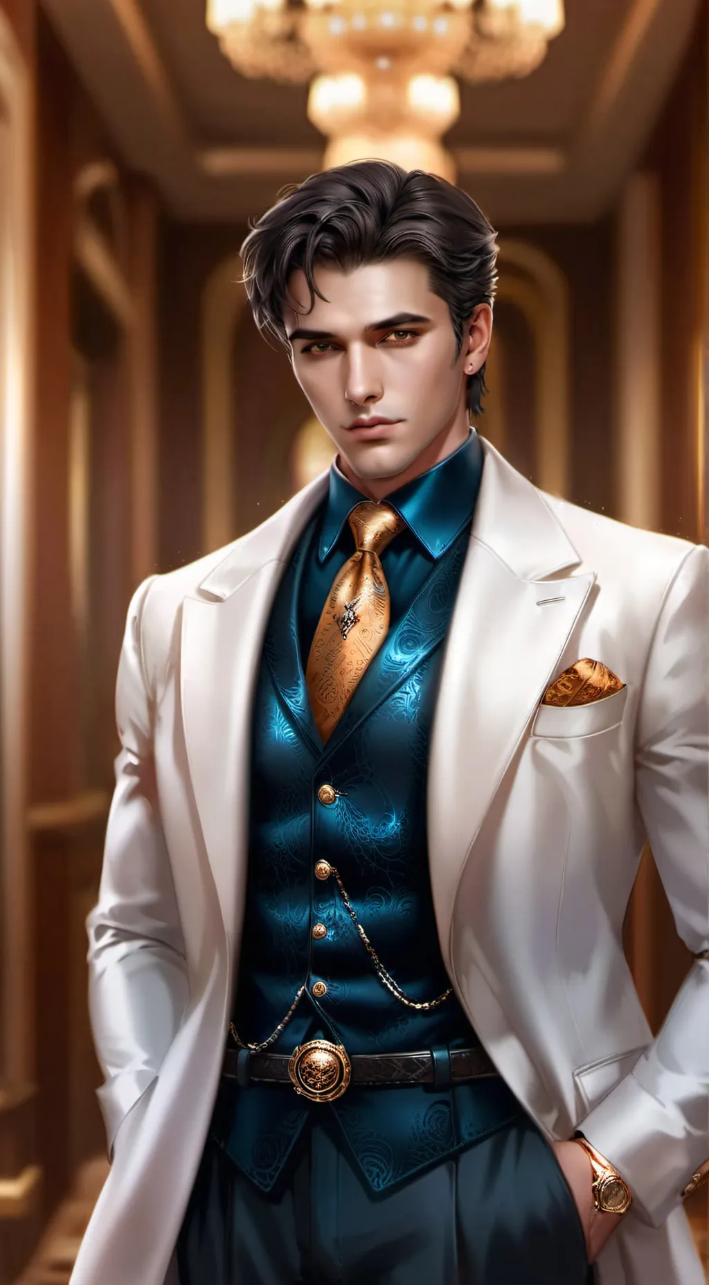 ai character: Archer Vandross background