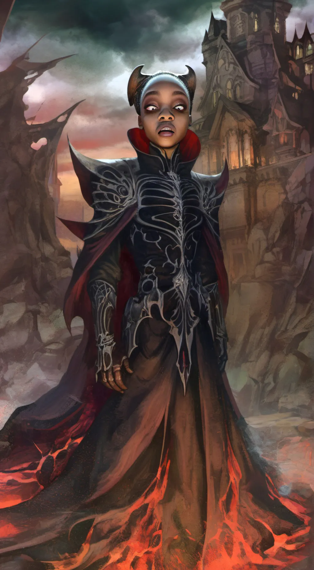 ai character: UNI background