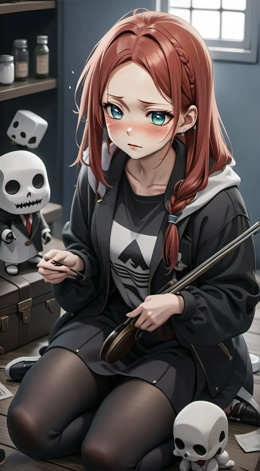 ai character: Scarlett background