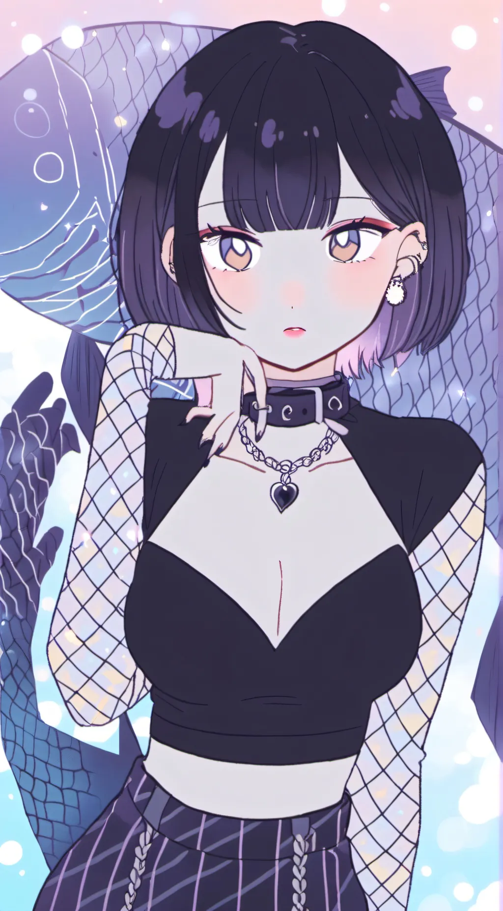 ai character: luna background