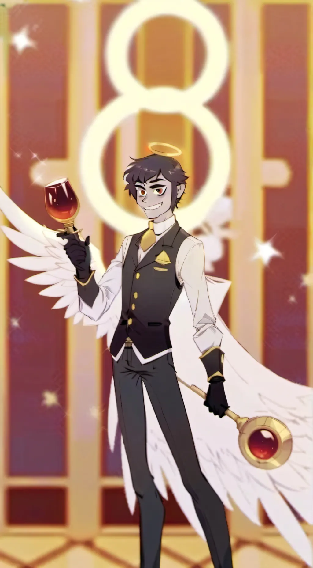 ai character: Adam background