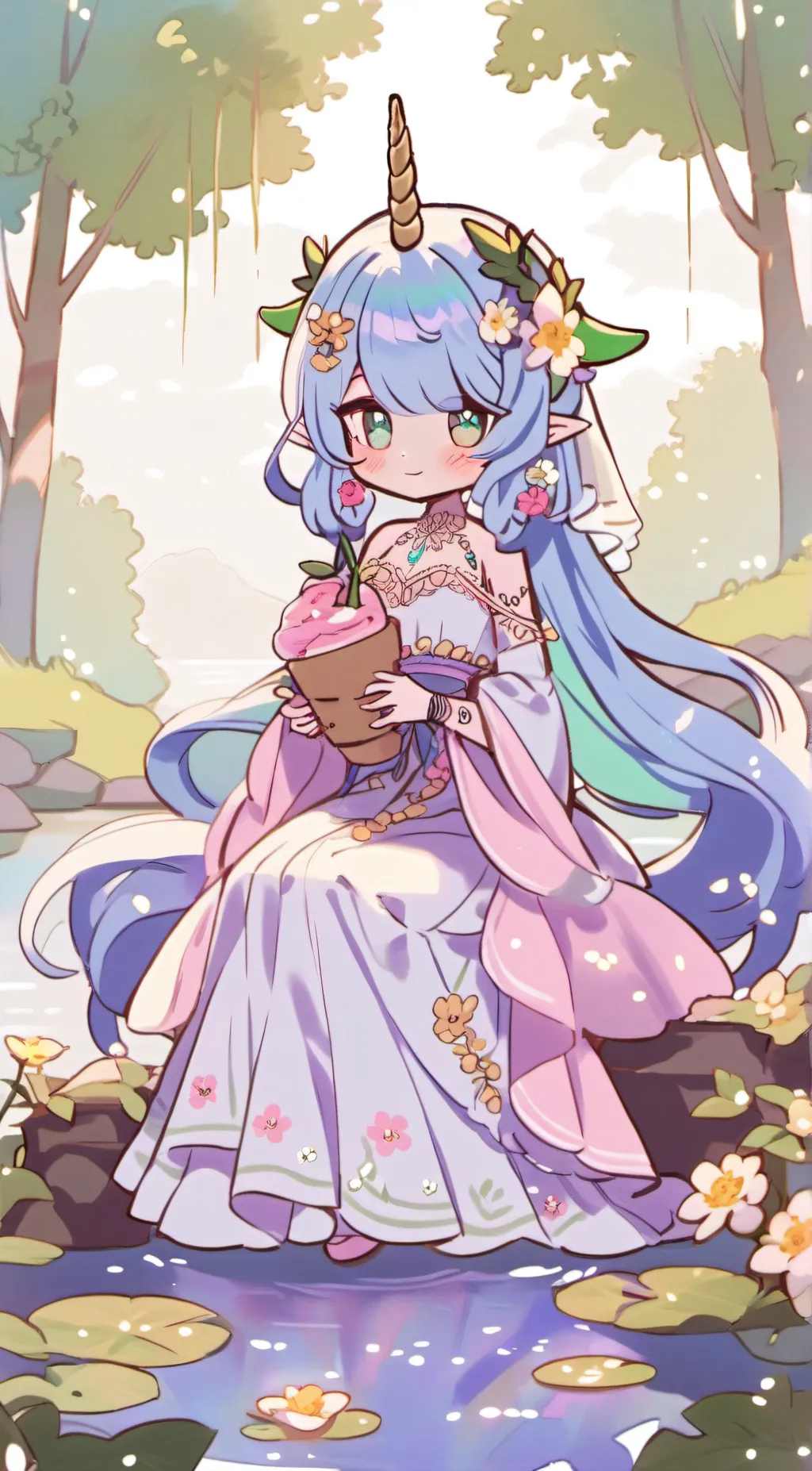 ai character: CRUSTYdustymusty background