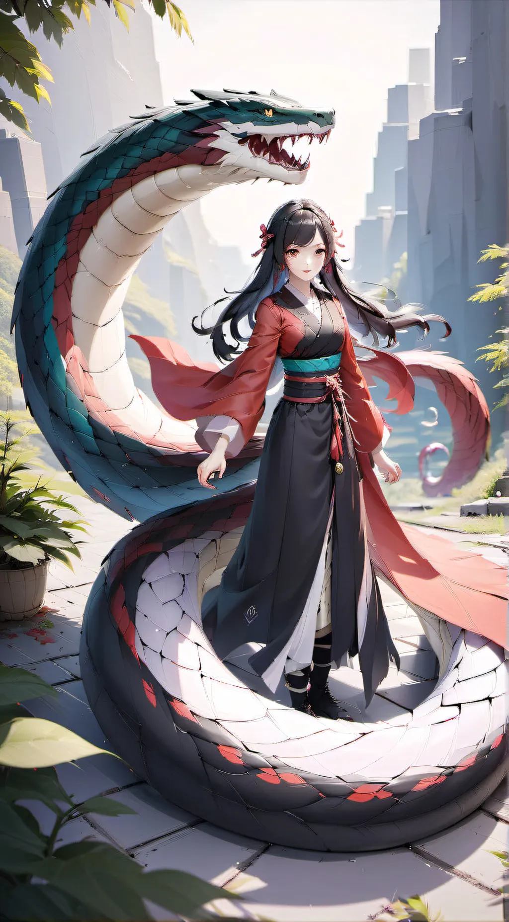 ai character: Erin background