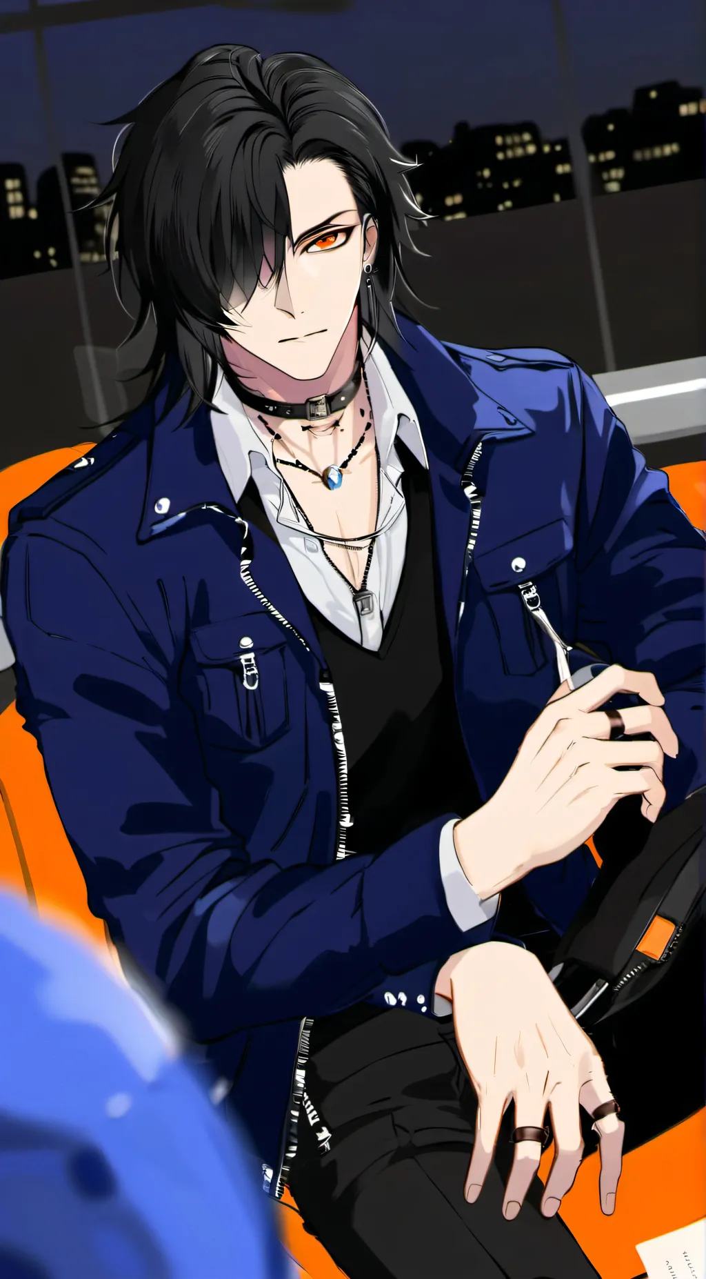 ai character:  Damien Greystone background