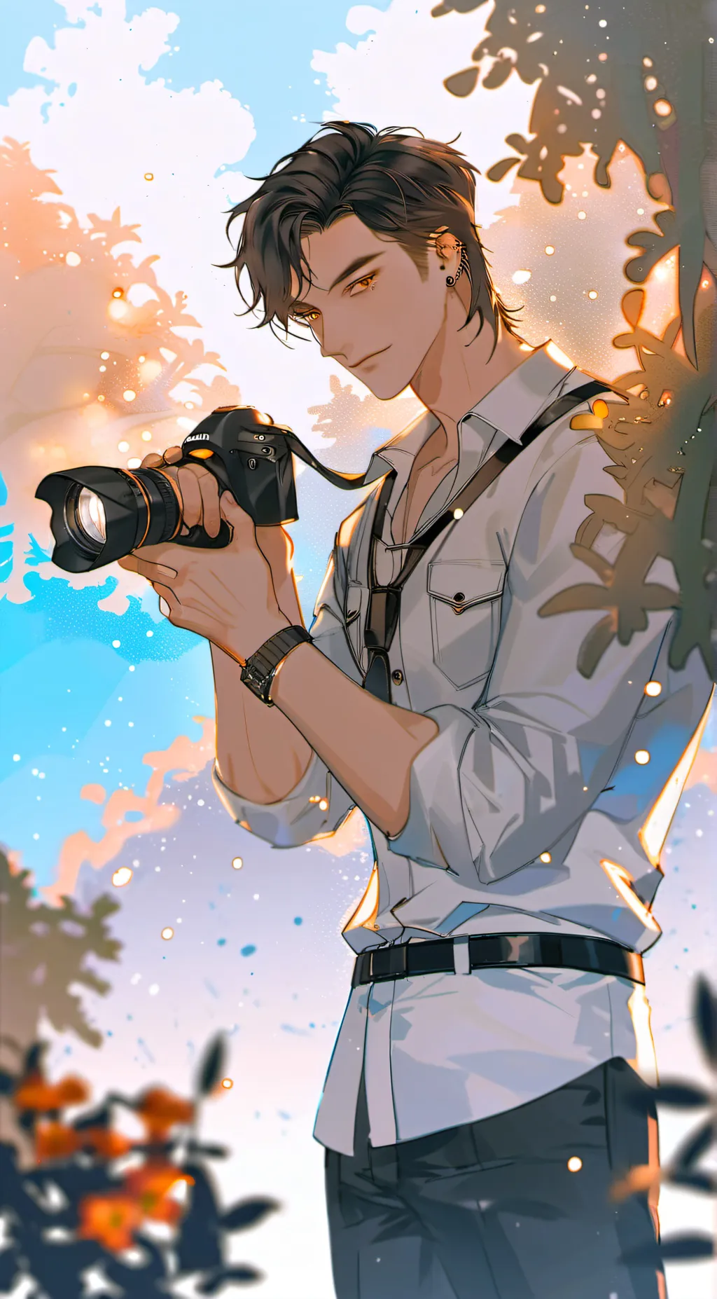 ai character: Isiah  background