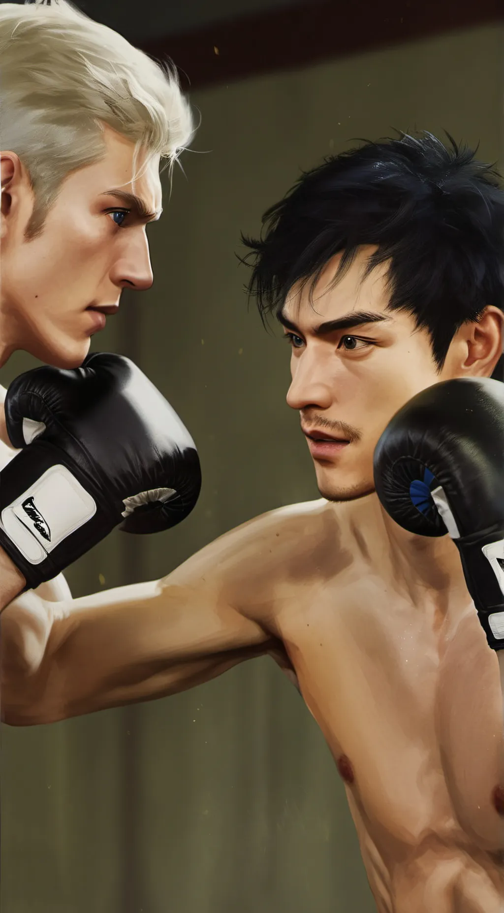 ai character: White background