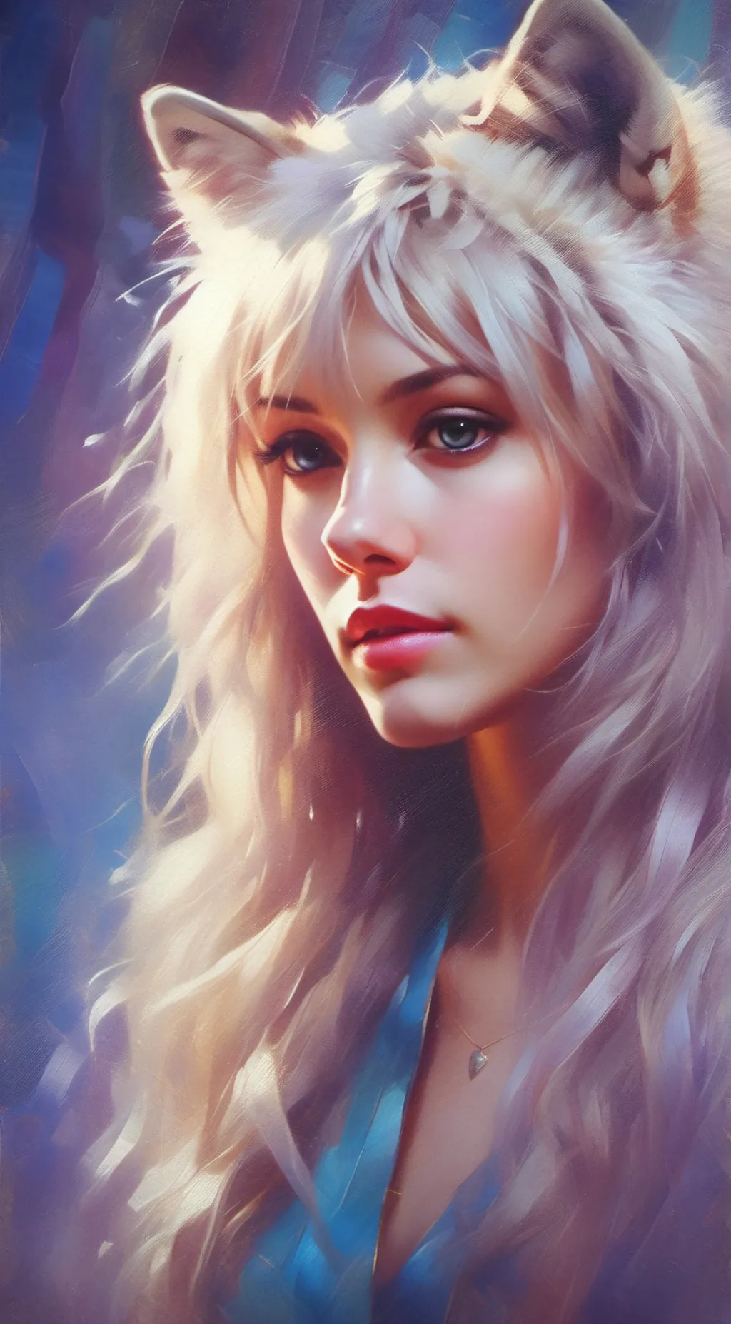 ai character: Lilly background