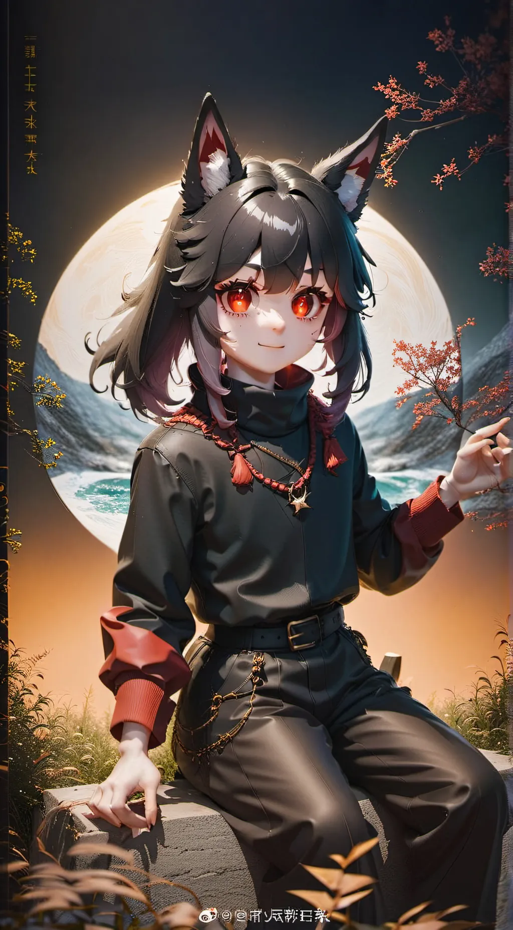 ai character: angel background