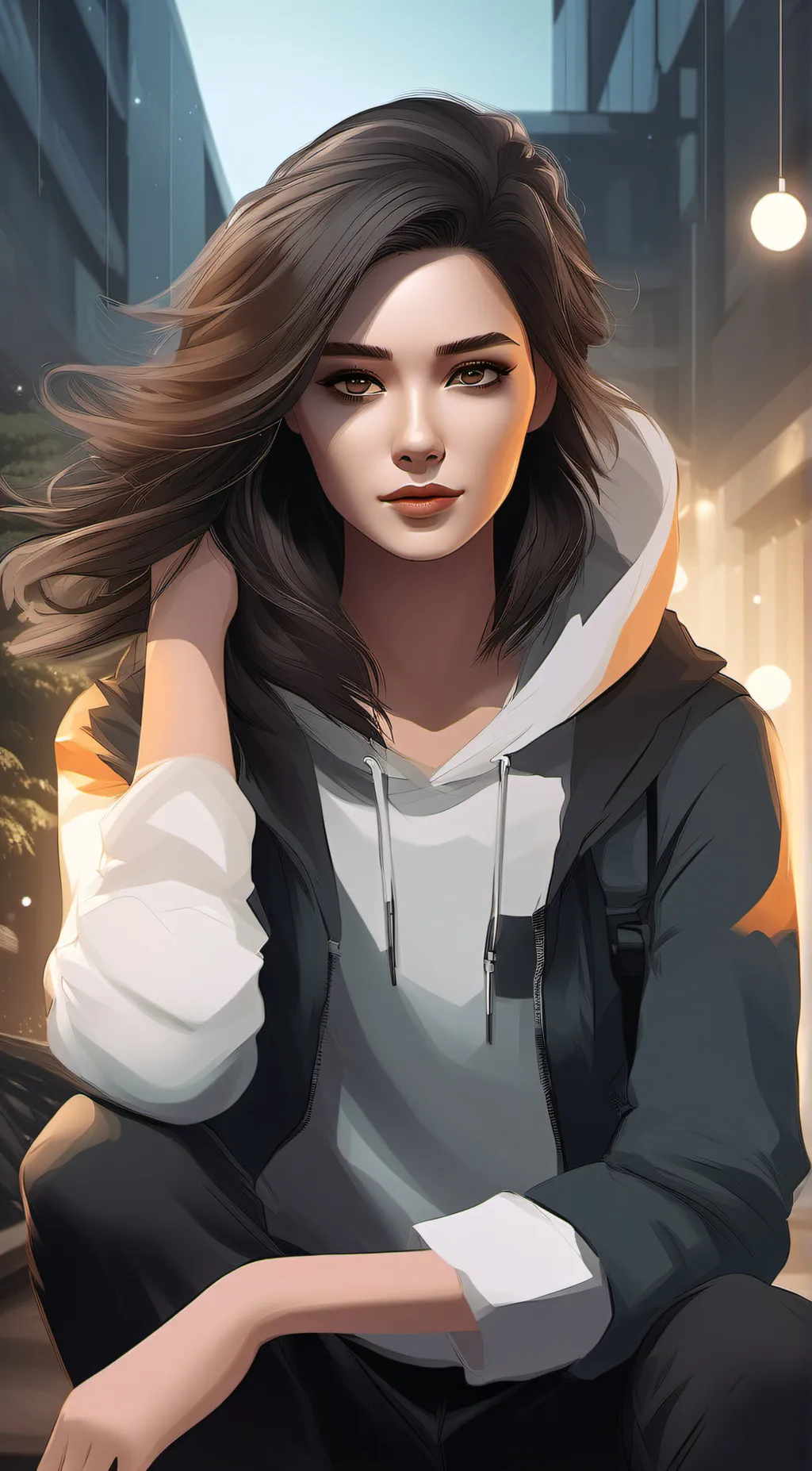 ai character: leo background