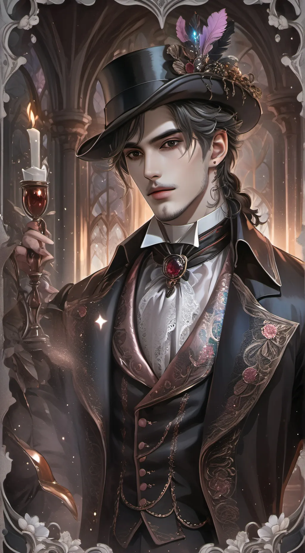 ai character: Edmund Harriet background