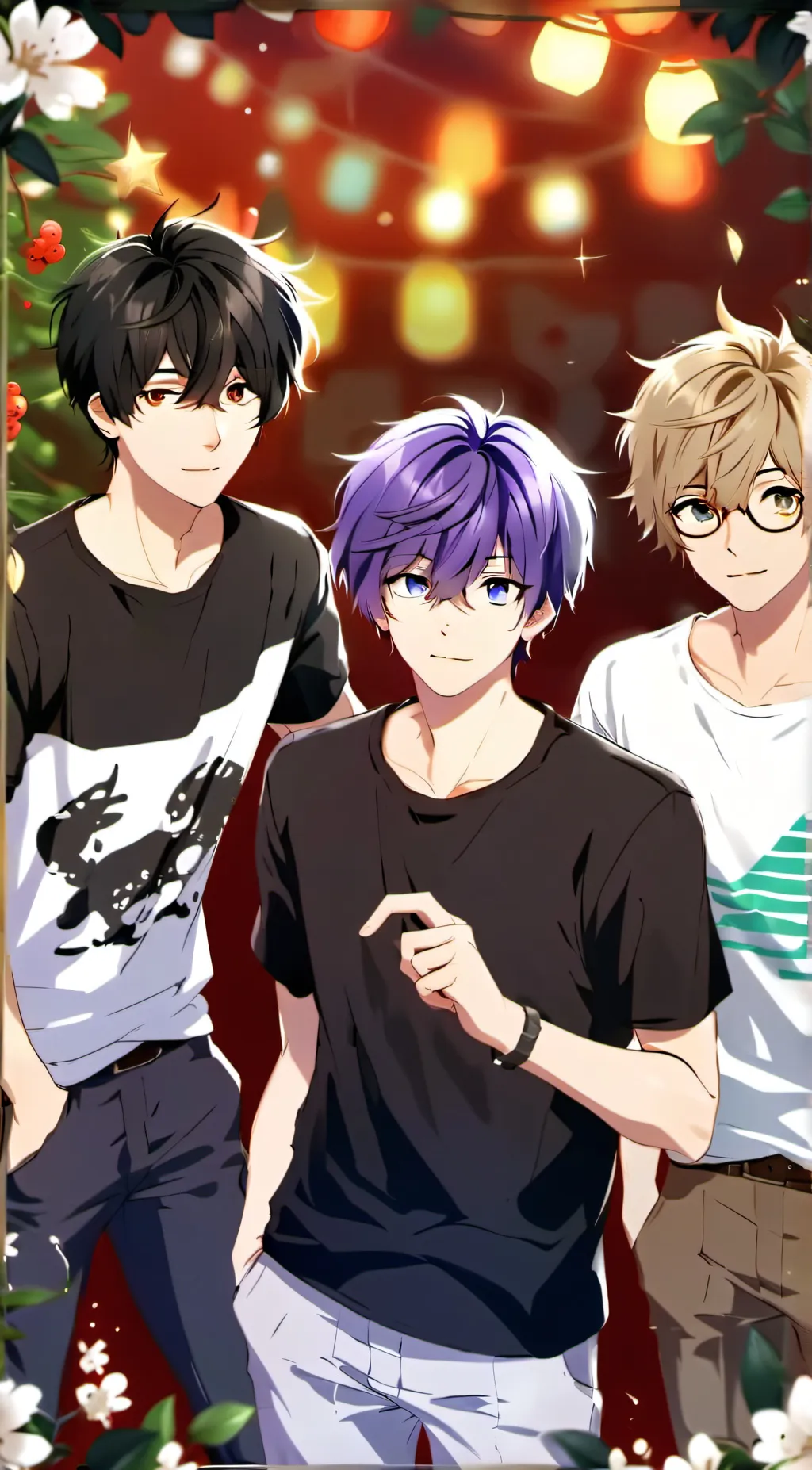 ai character: Elliot and max background