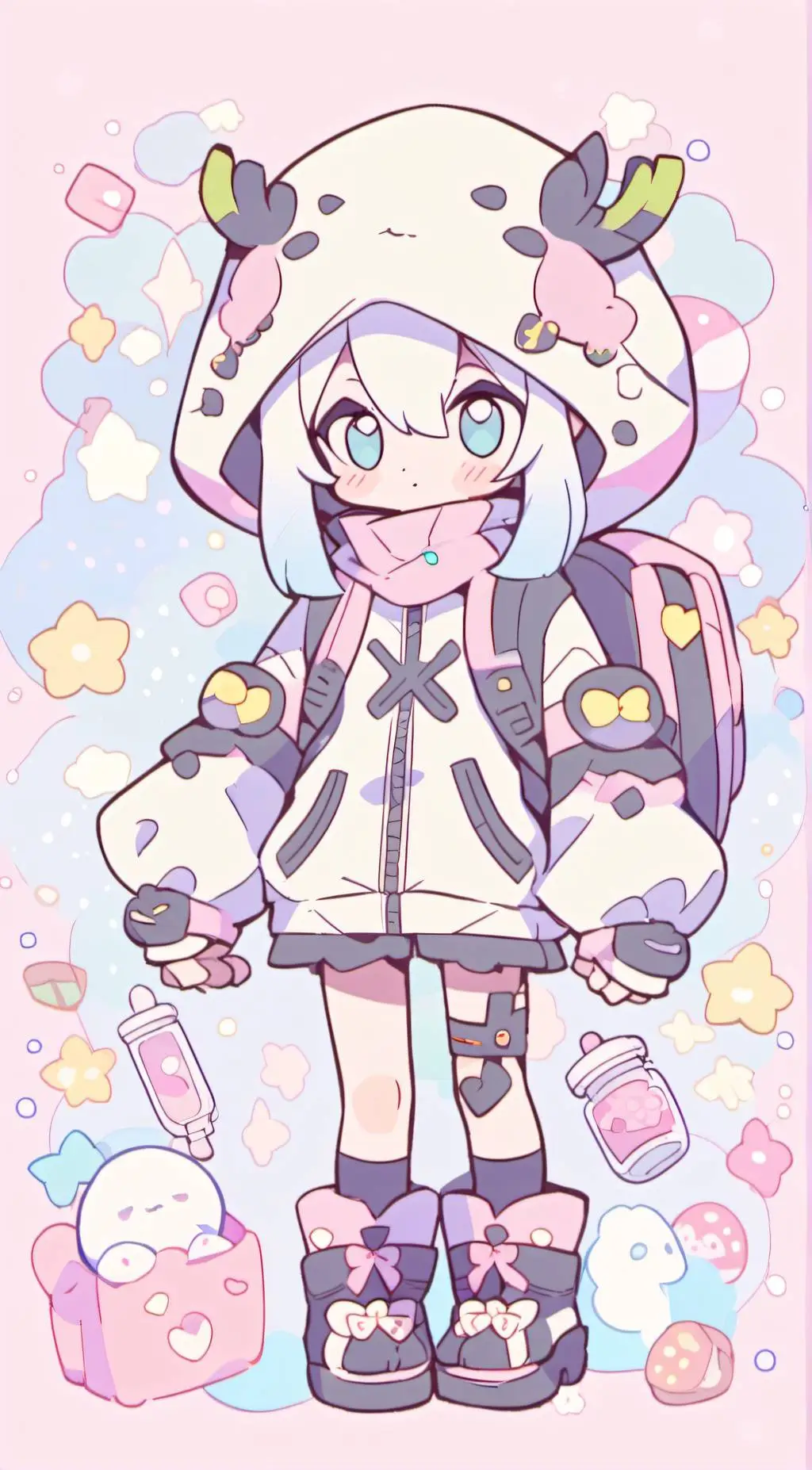 ai character: Moomoo! background