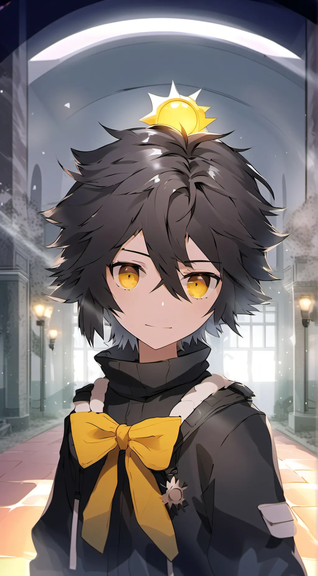 ai character: Solar and Ruin  background