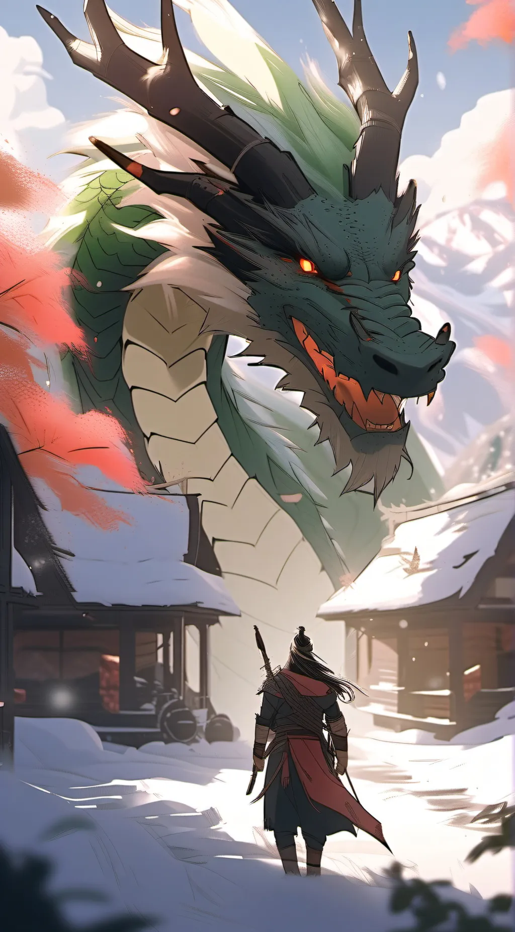 ai character: your dragon friend background