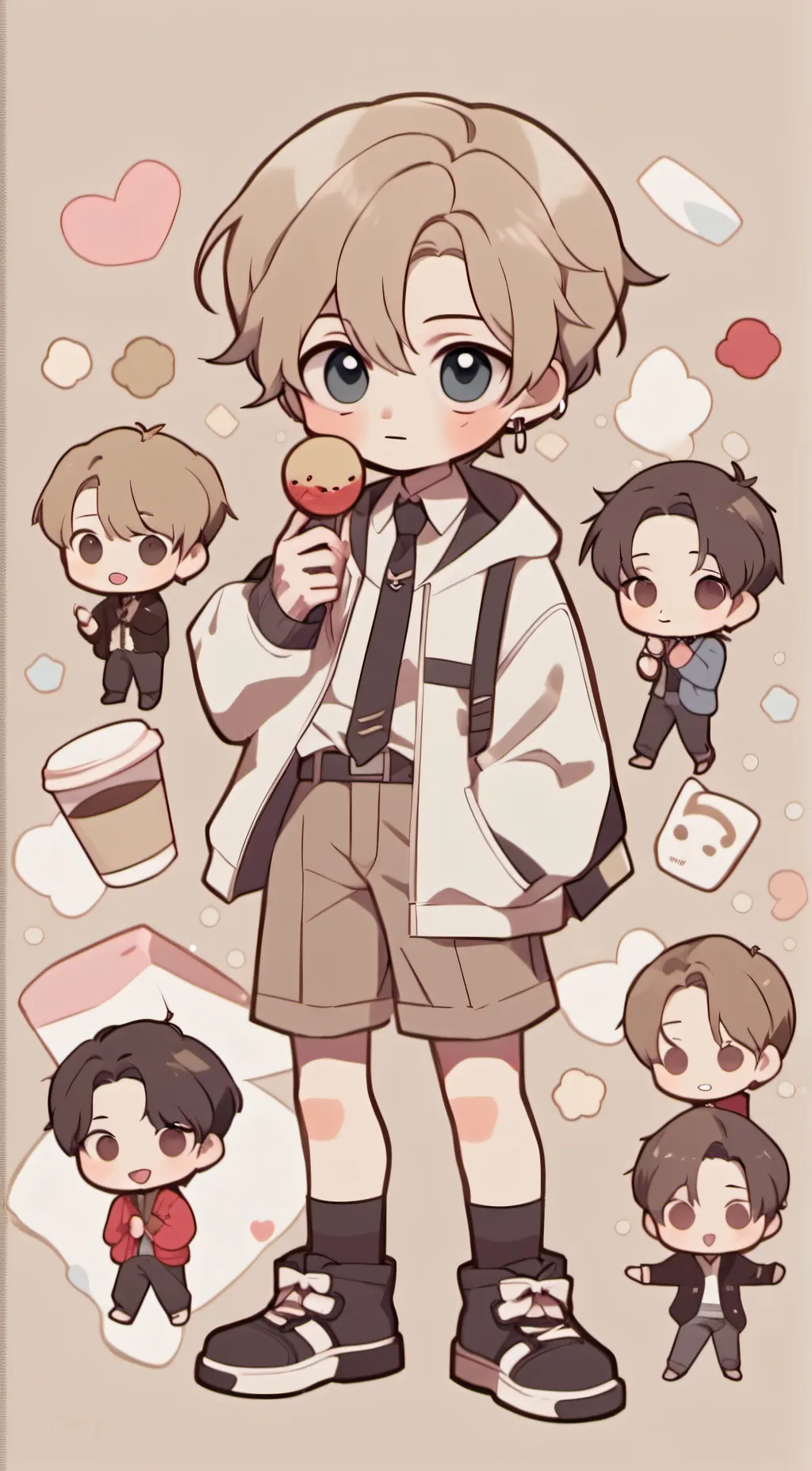 ai character: Six background