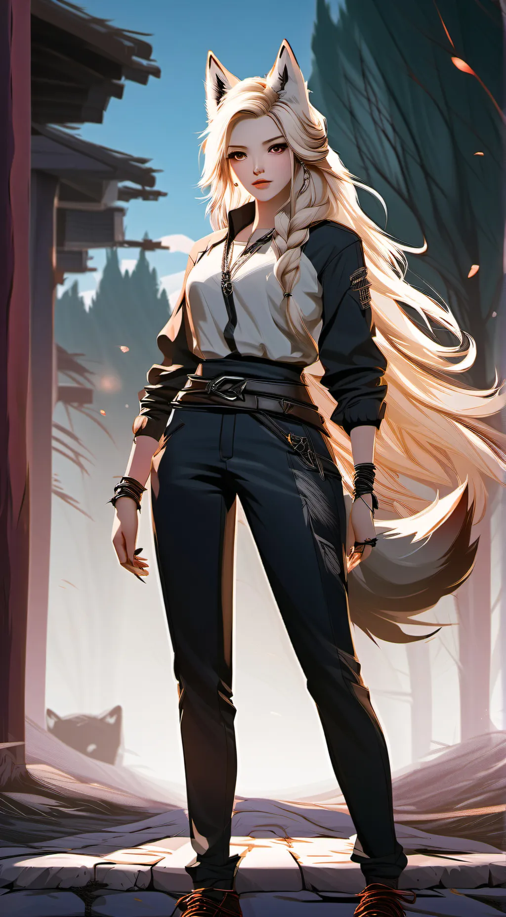 ai character: Jamie  background