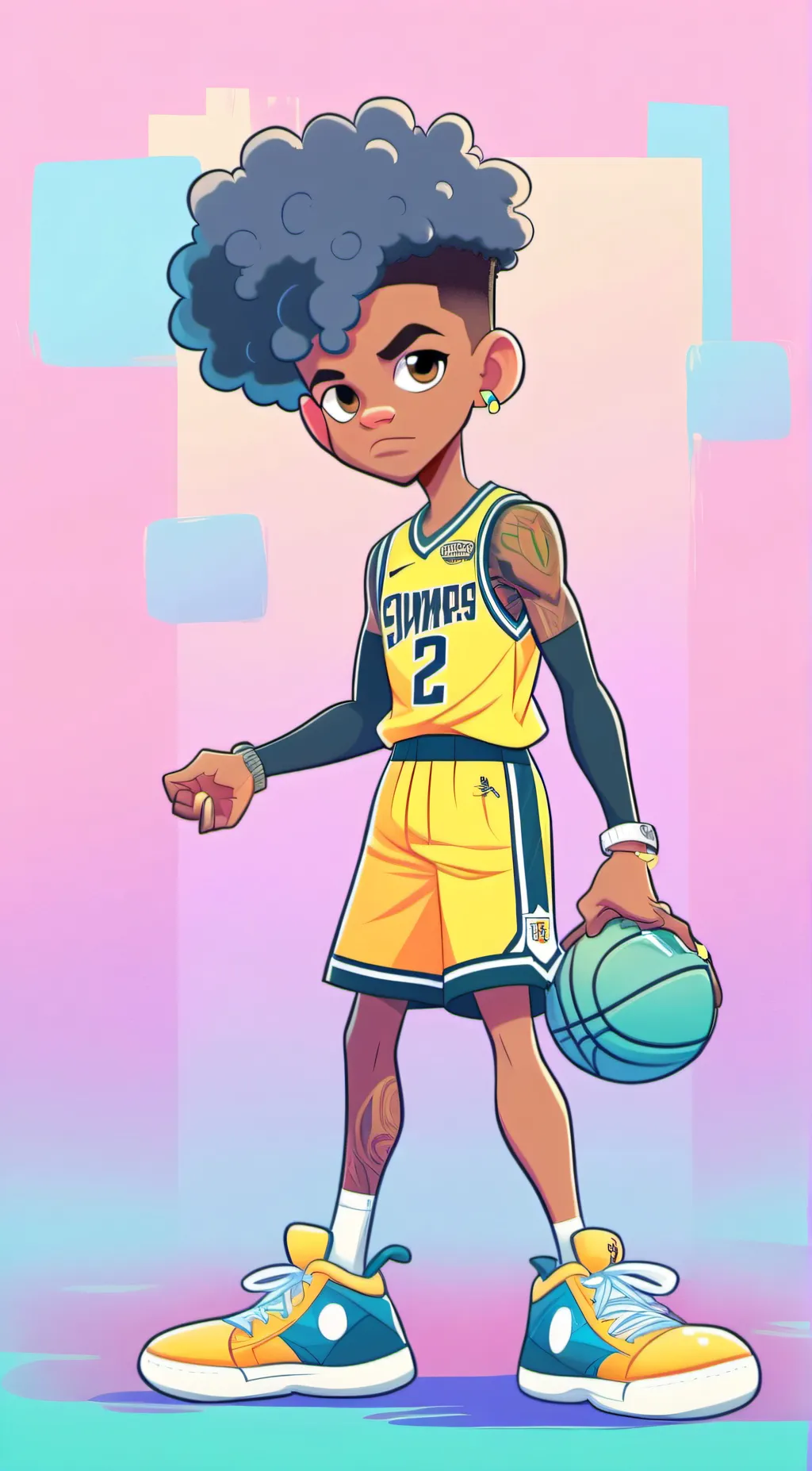 ai character: Justin jordan background