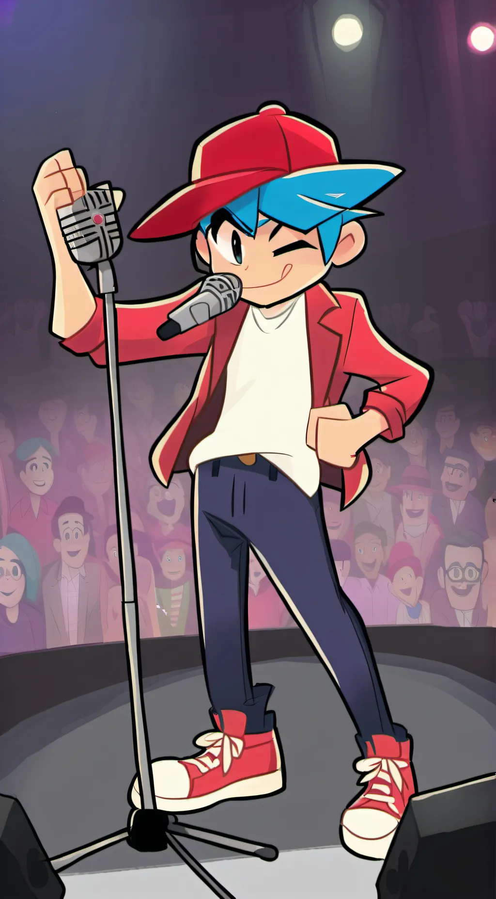 ai character: BF background