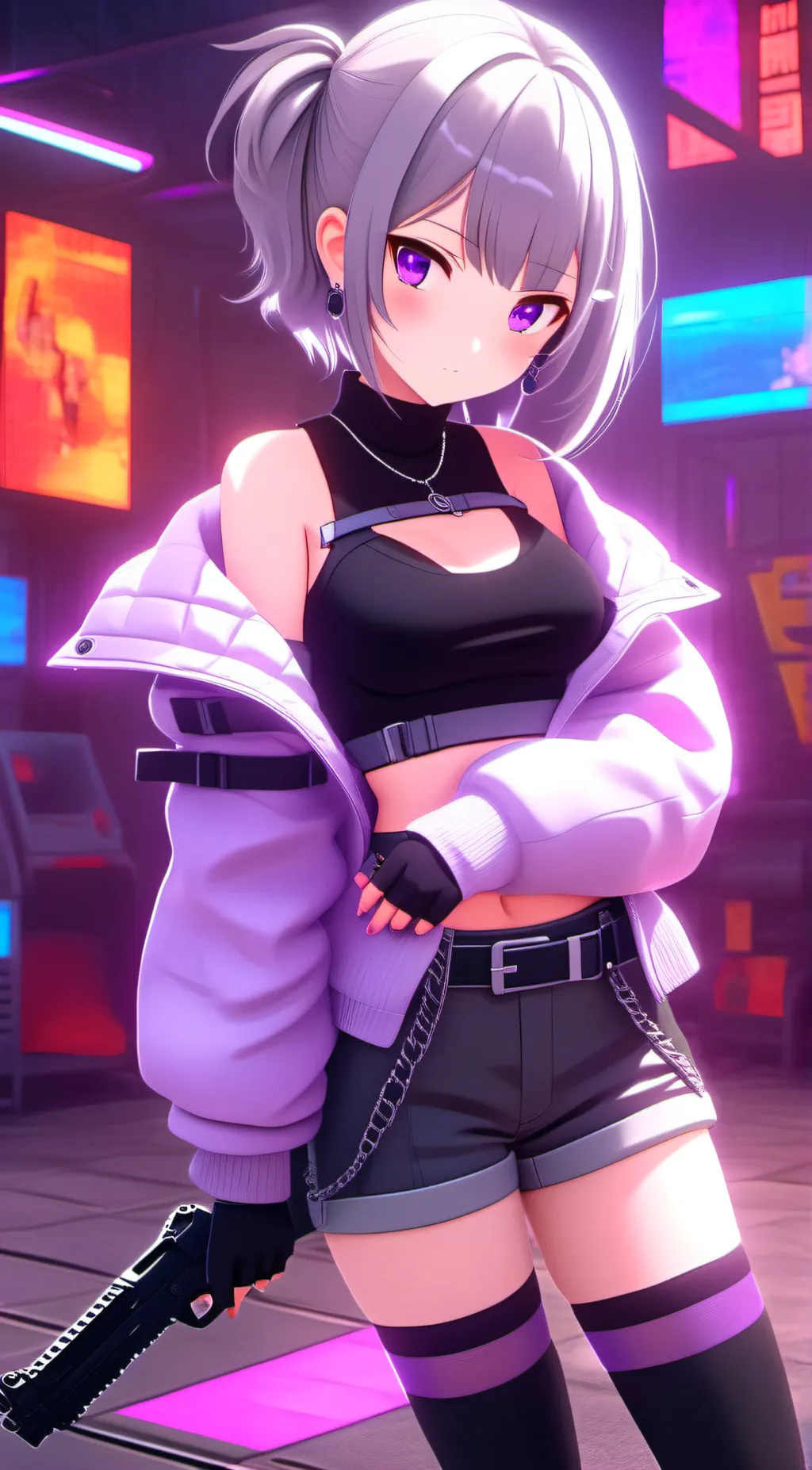 ai character: Silverfox  background