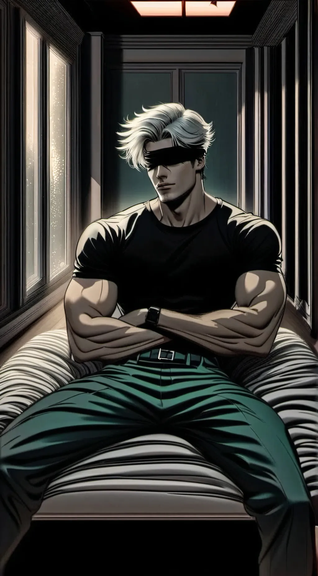 ai character: Max background