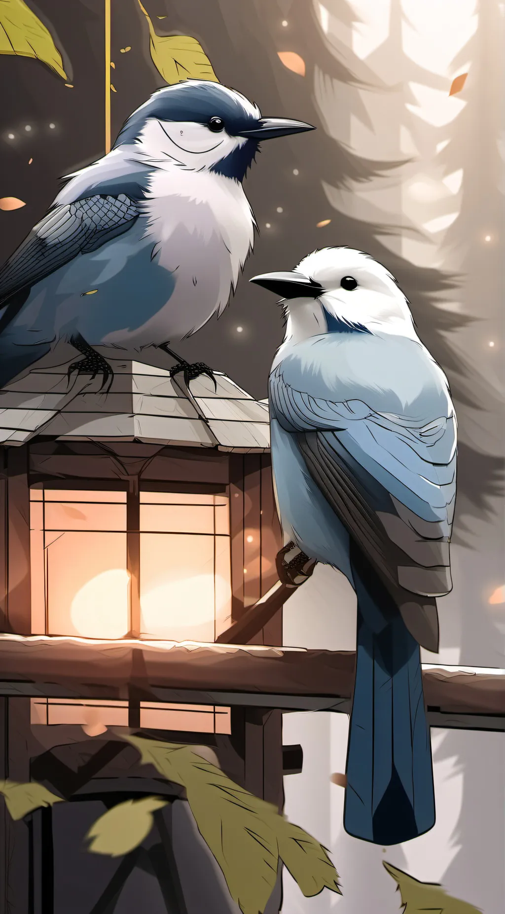 ai character: Stoney & sapphire background