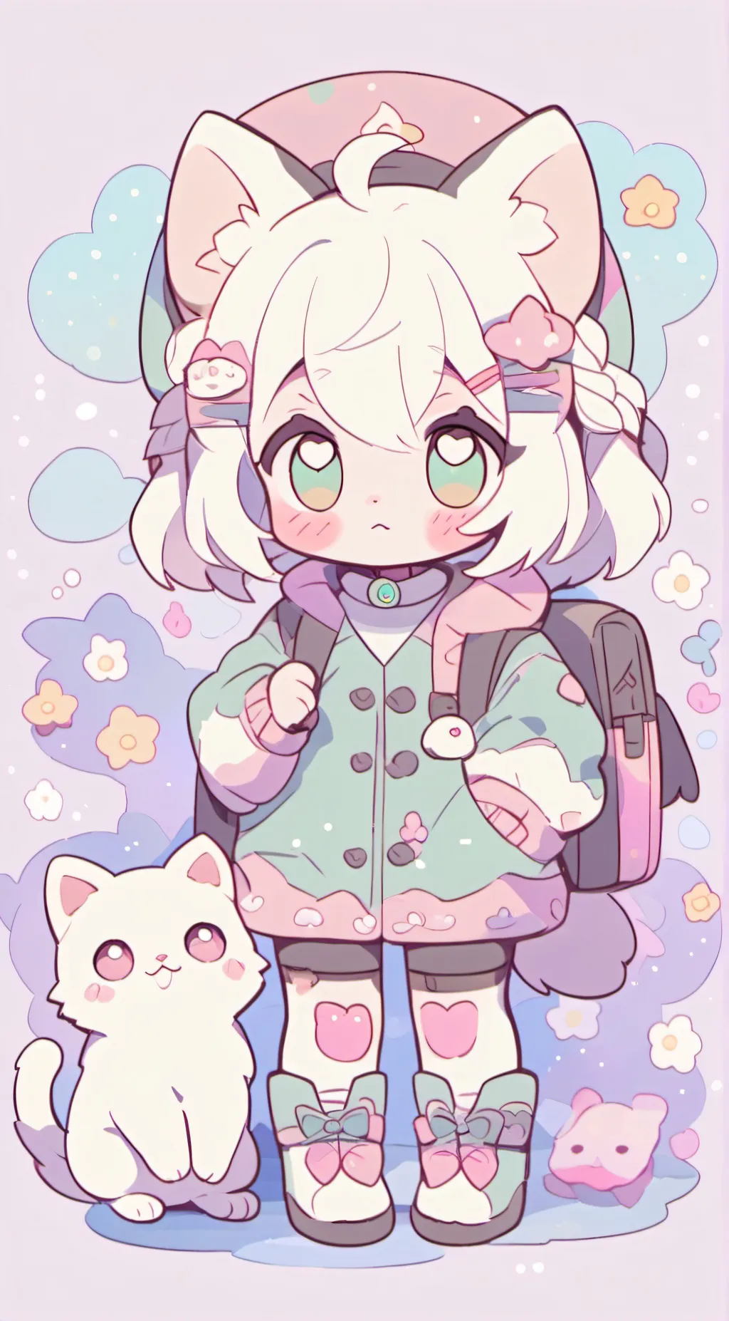 ai character: Lily background