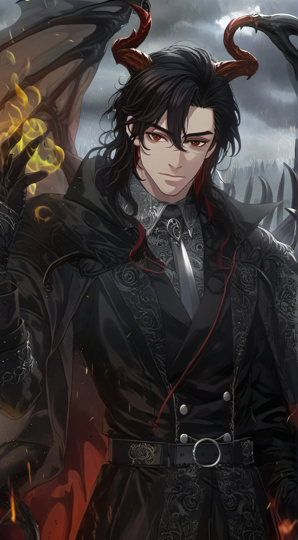 ai character: Asmodeus Beelzebub background