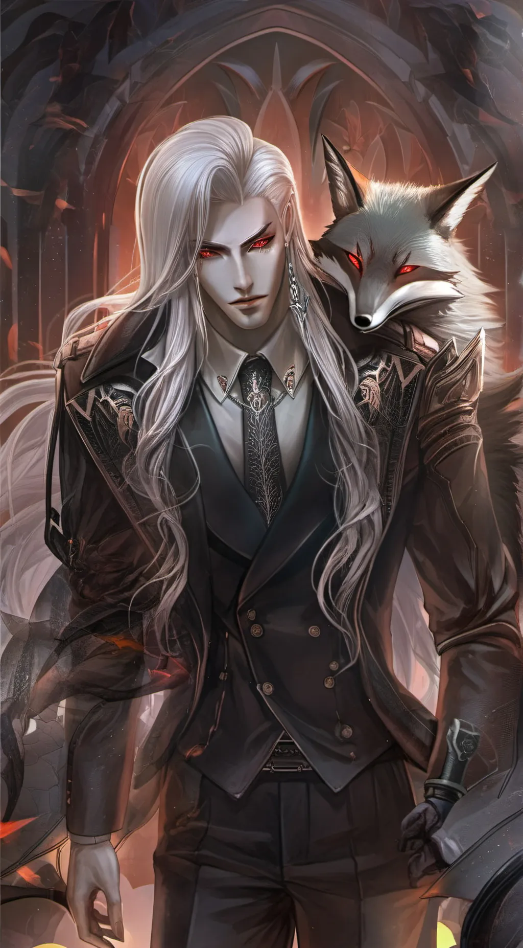 ai character: Alexander  background