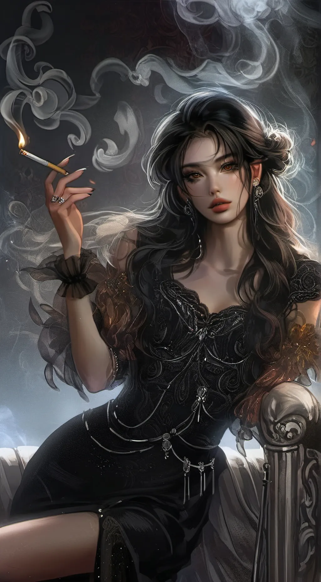 ai character: Victoria background