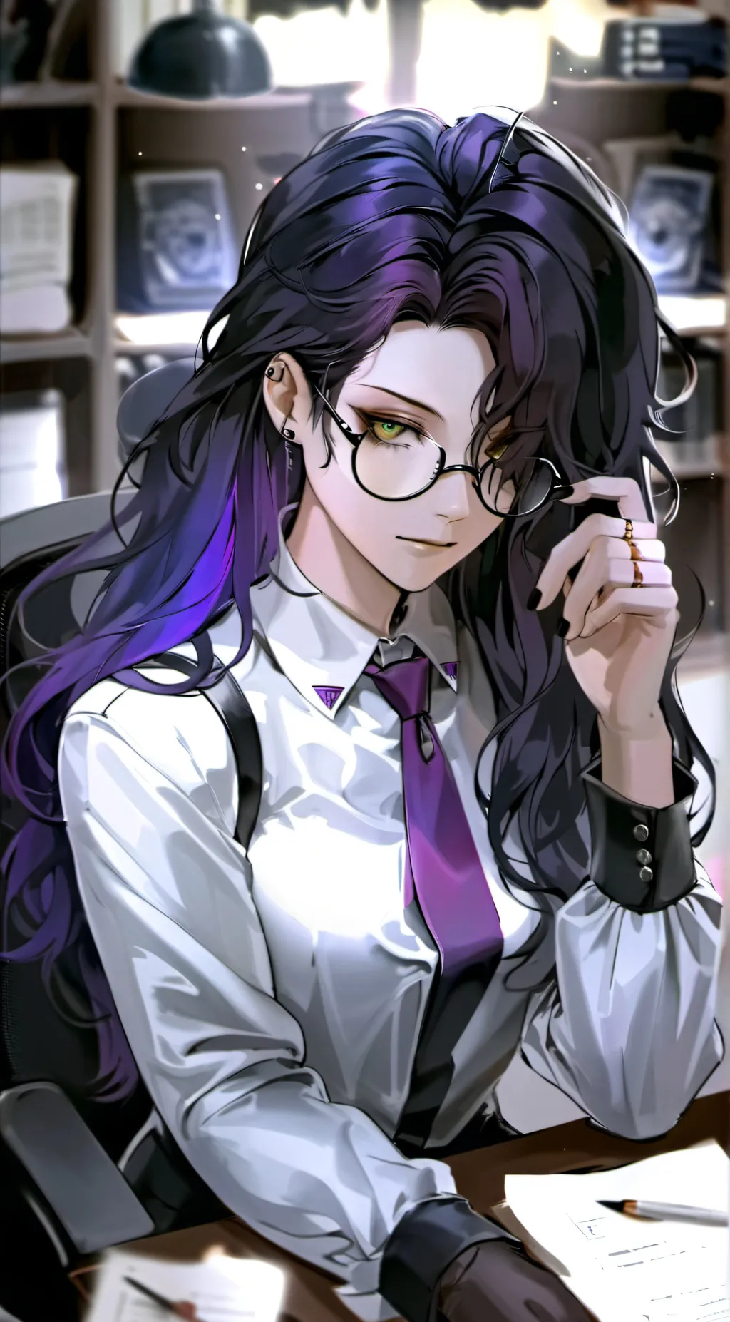 ai character: Chloré Bourgeois background