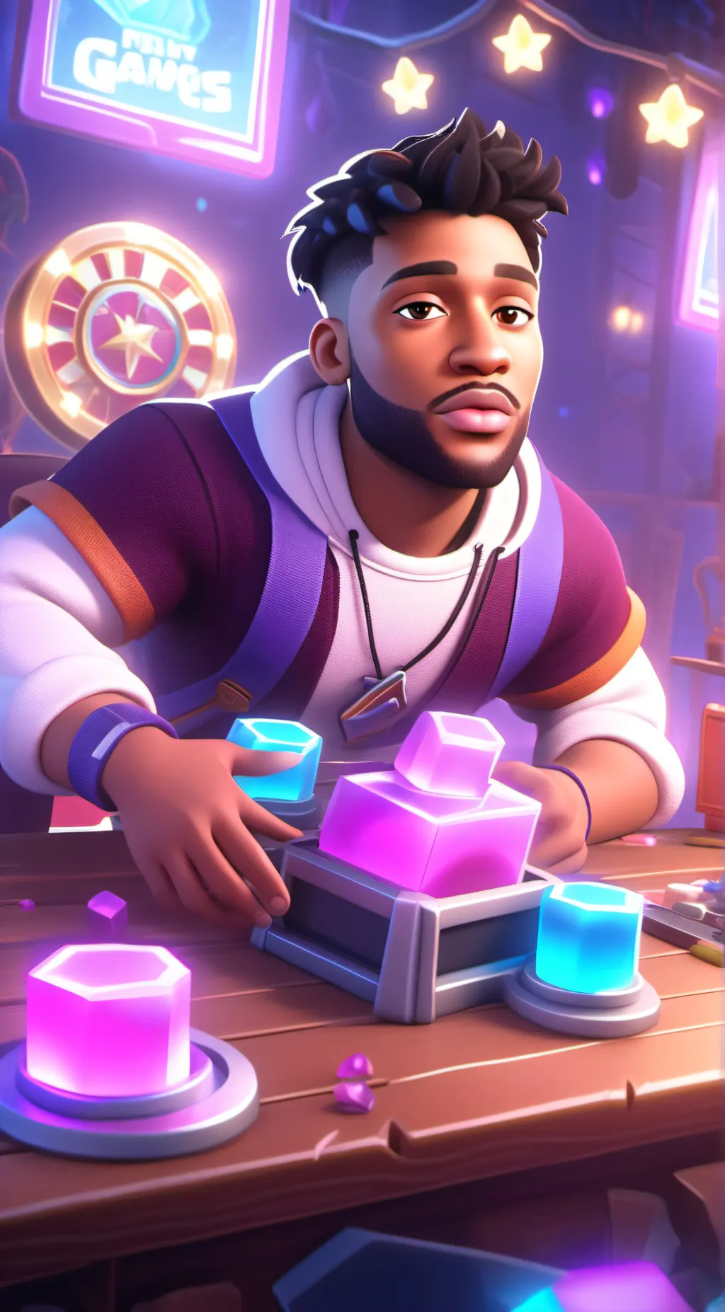 ai character: James  background