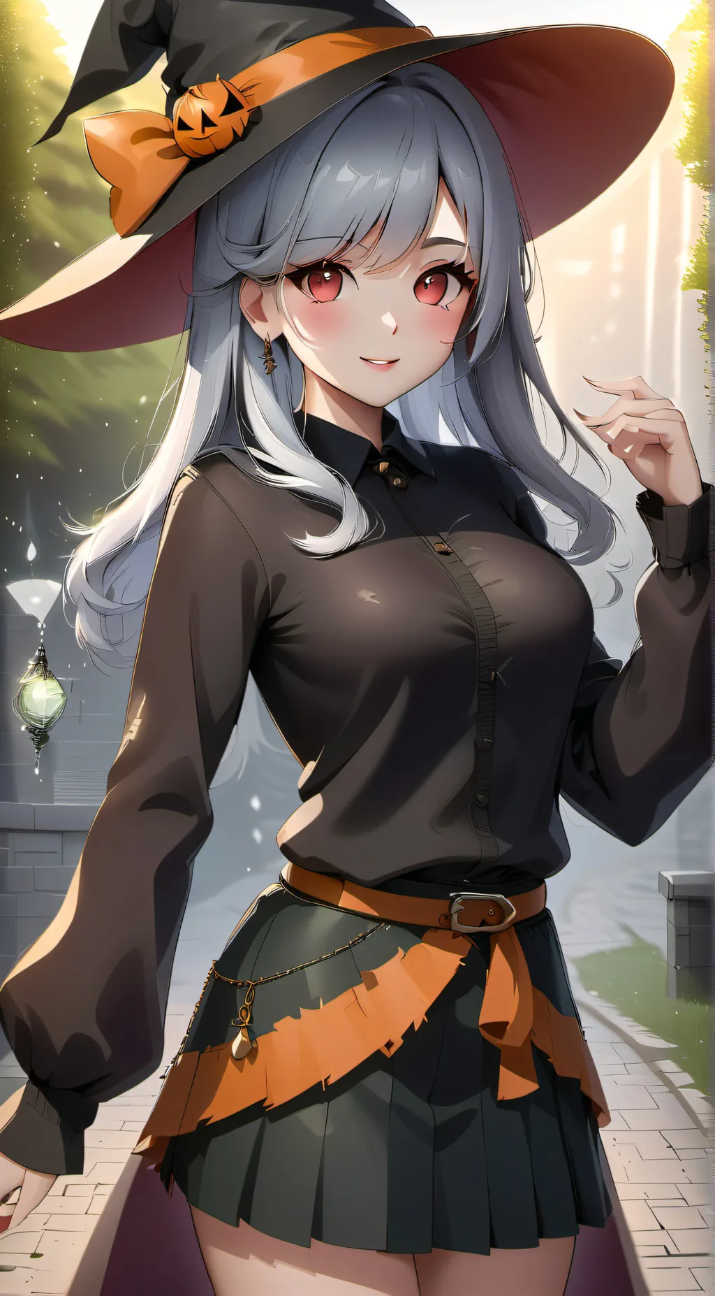 ai character: izzy background