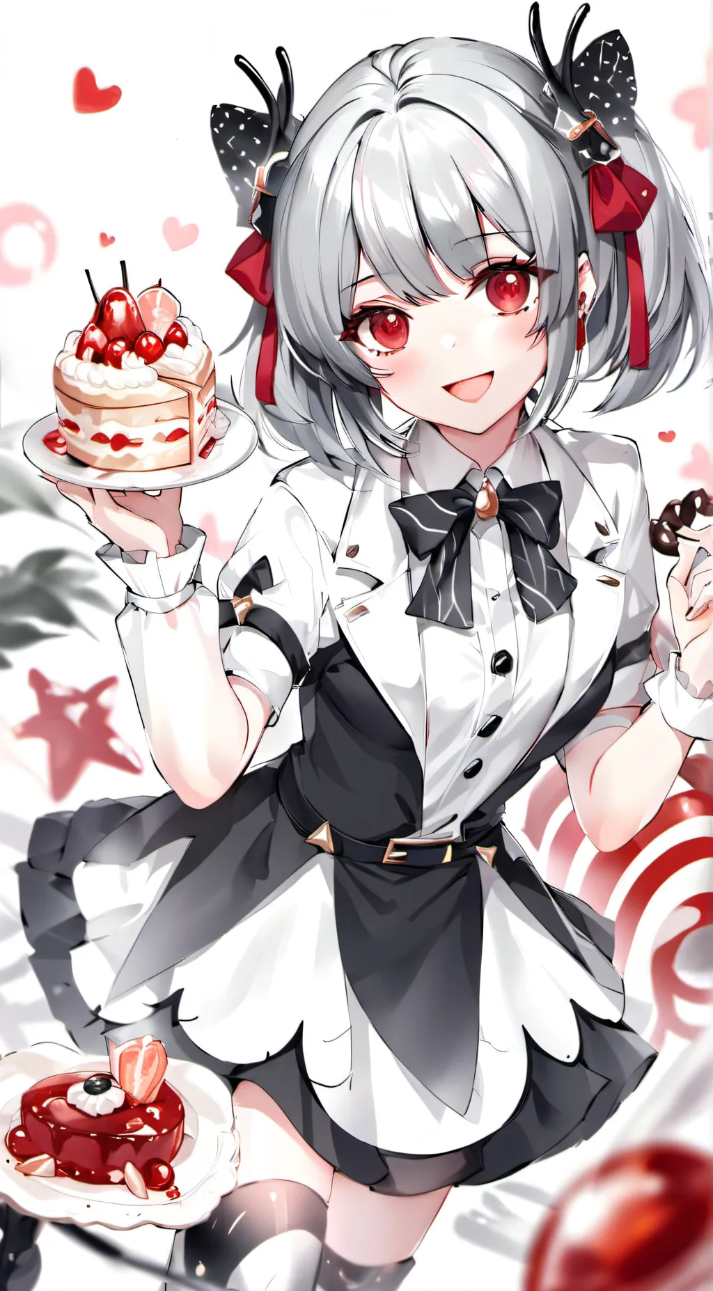 ai character: lucky background