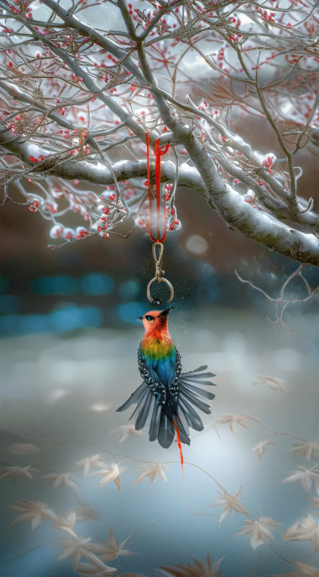 ai character: birdy background