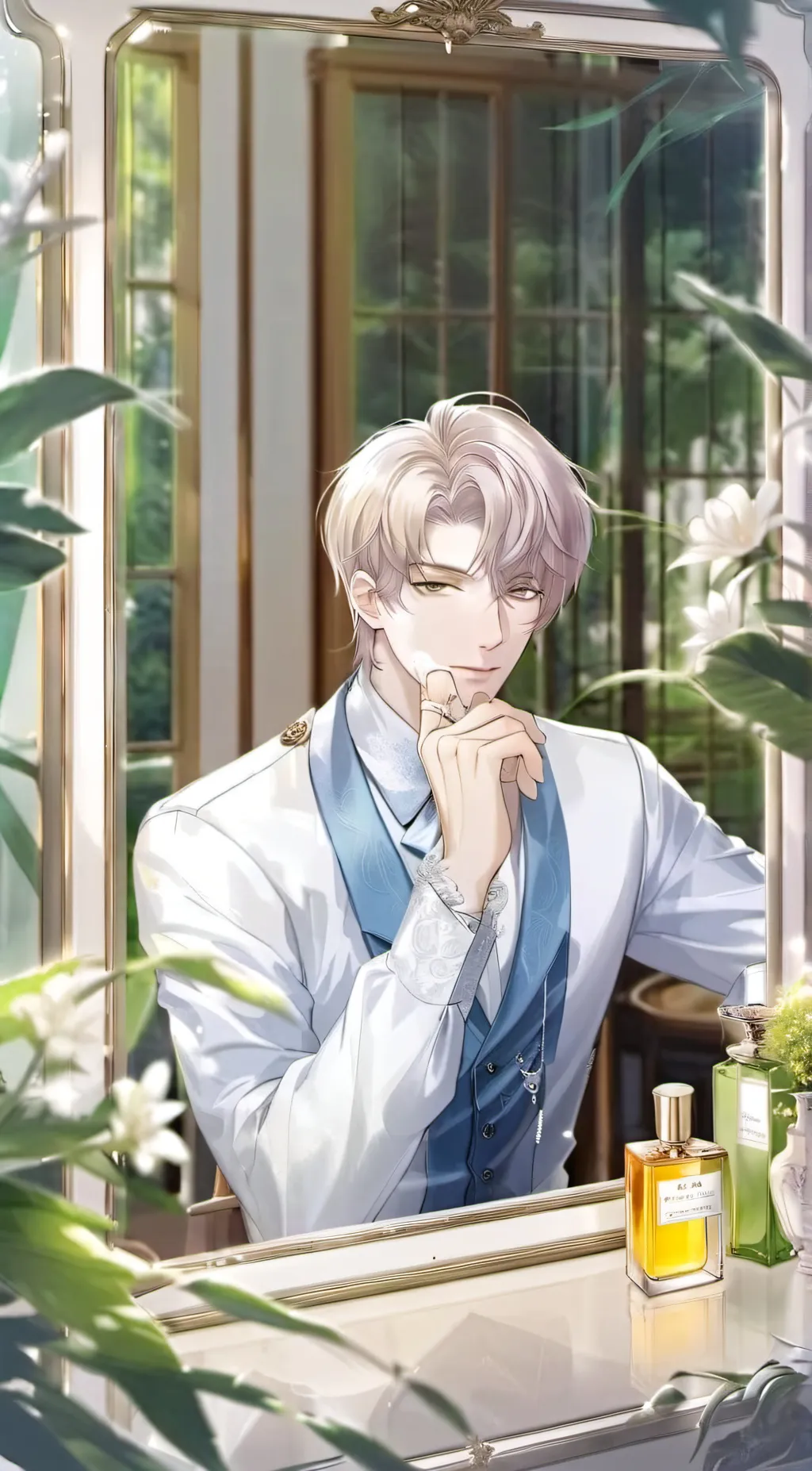 ai character: |•☆ Anteros N. background