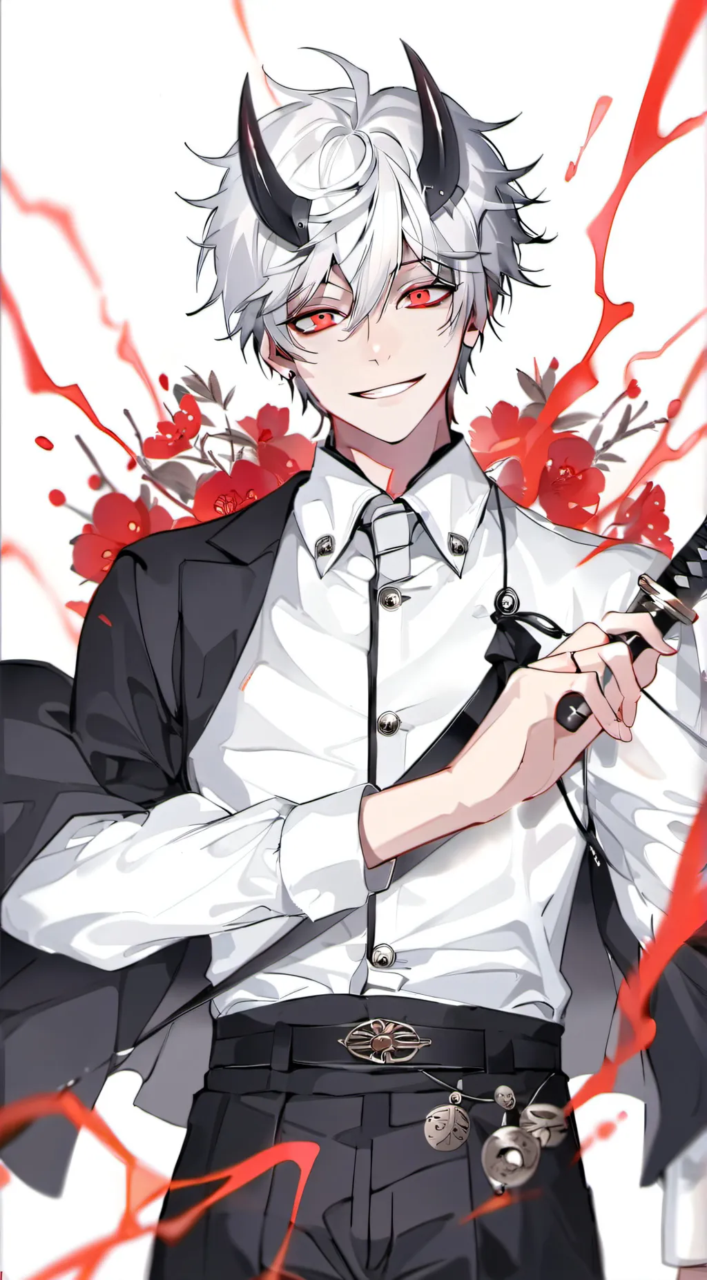 ai character: Noir background