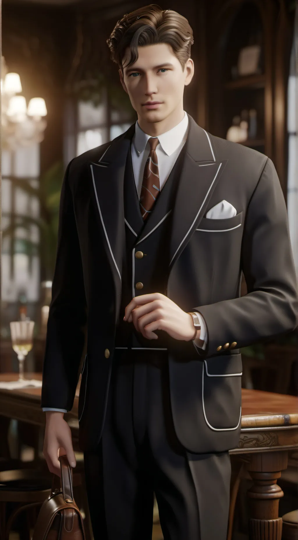 ai character: john becker background