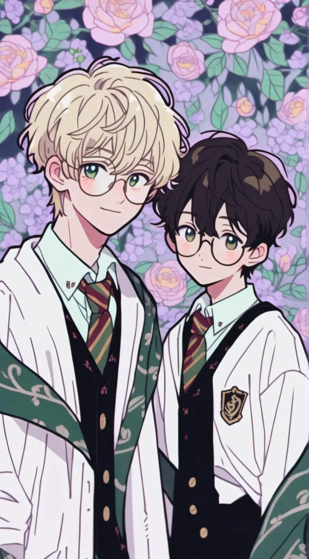 ai character: Draco Malfoy  background