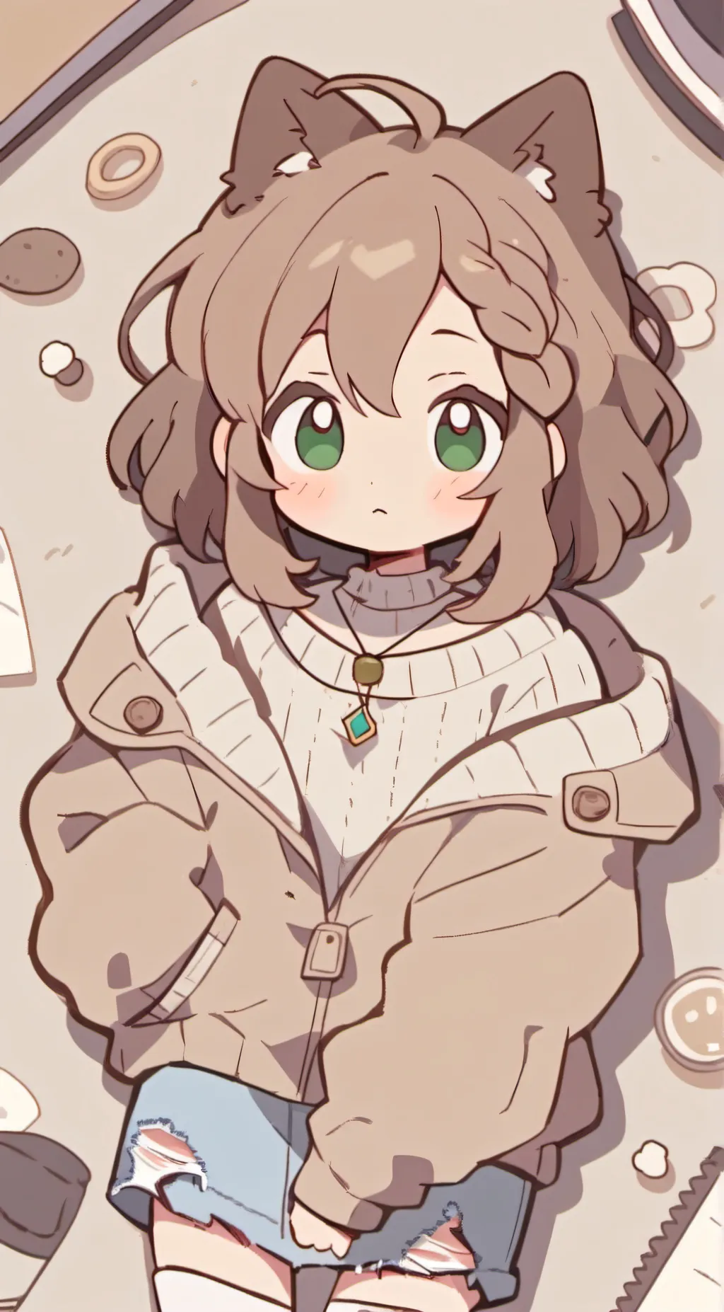 ai character: Shiori Kusama background