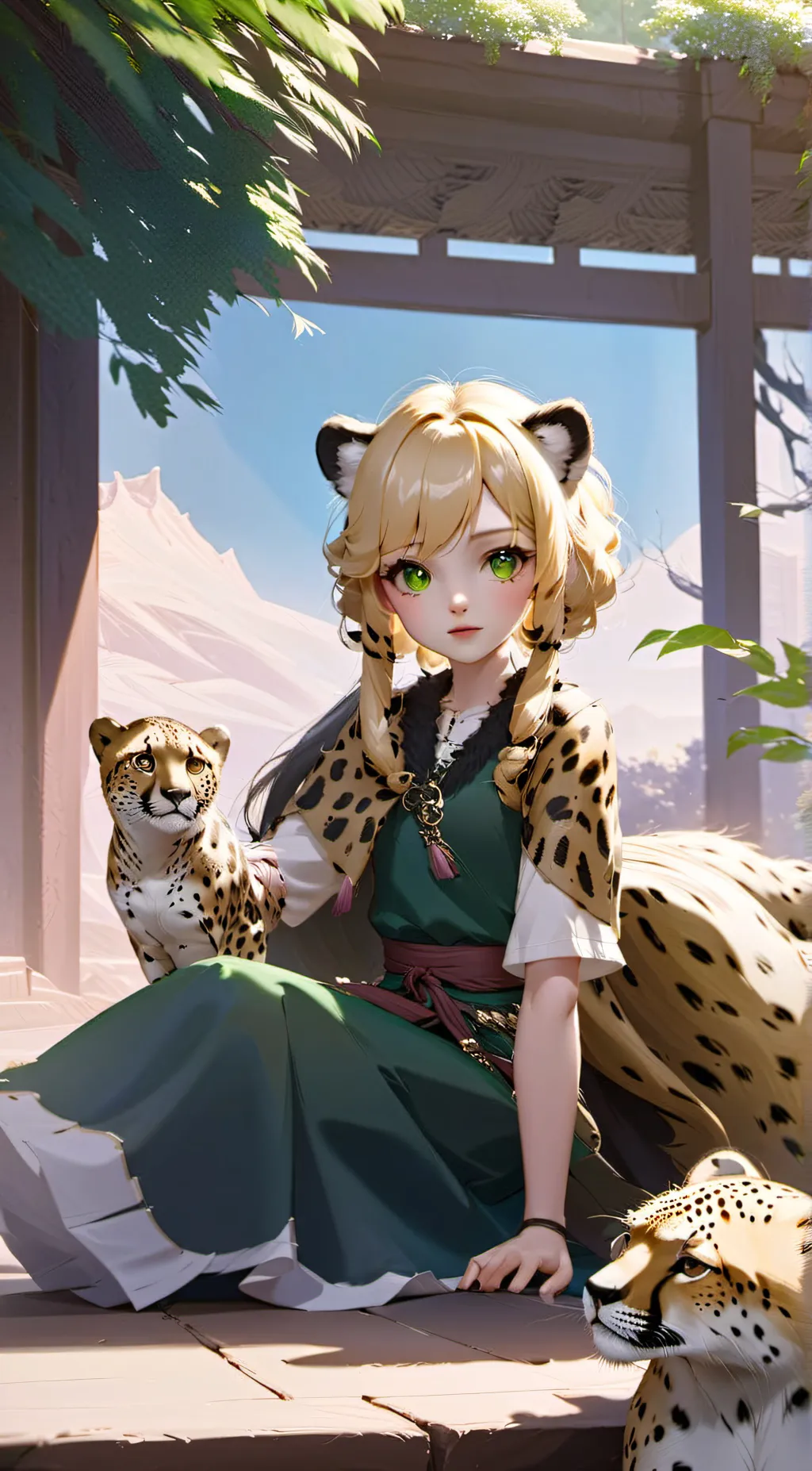 ai character: Sarah background