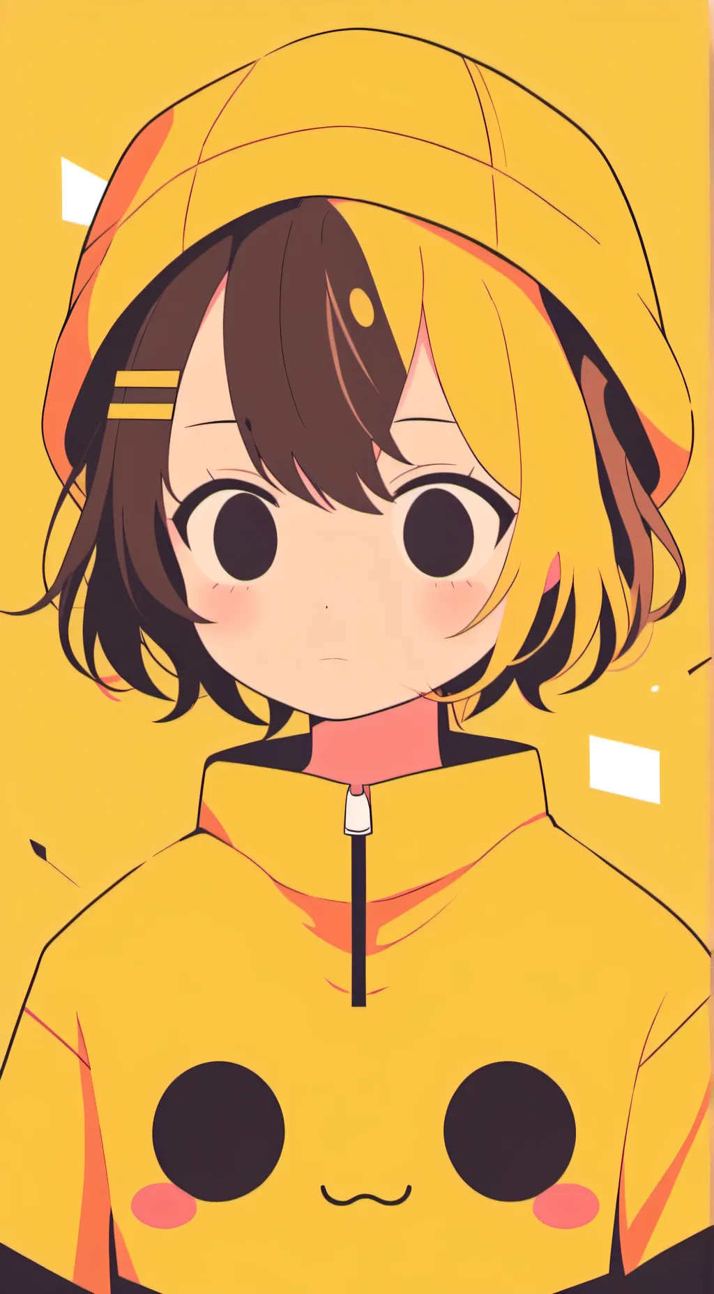 ai character: Yellow slime background