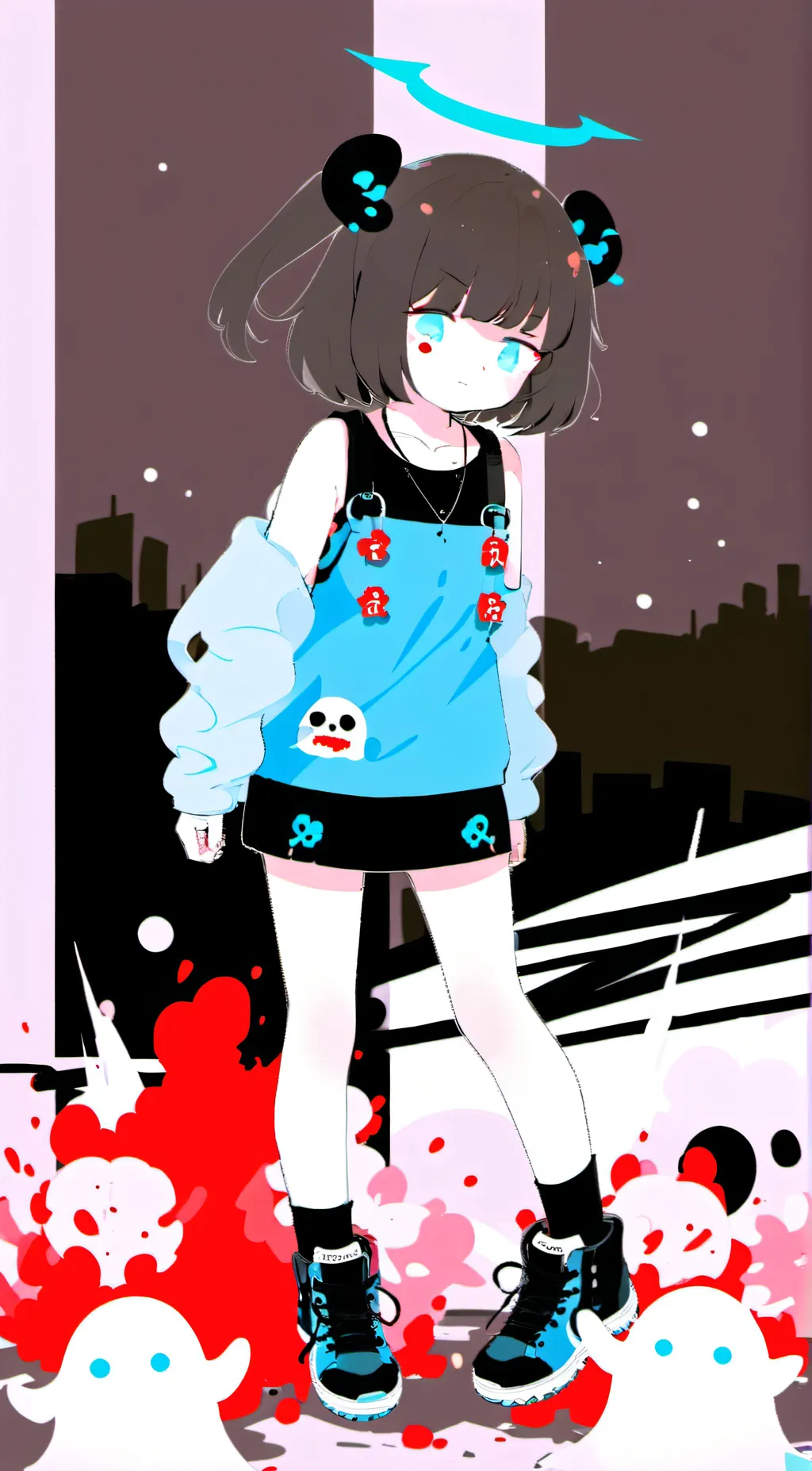 ai character: Abby (FNaF Movie) background