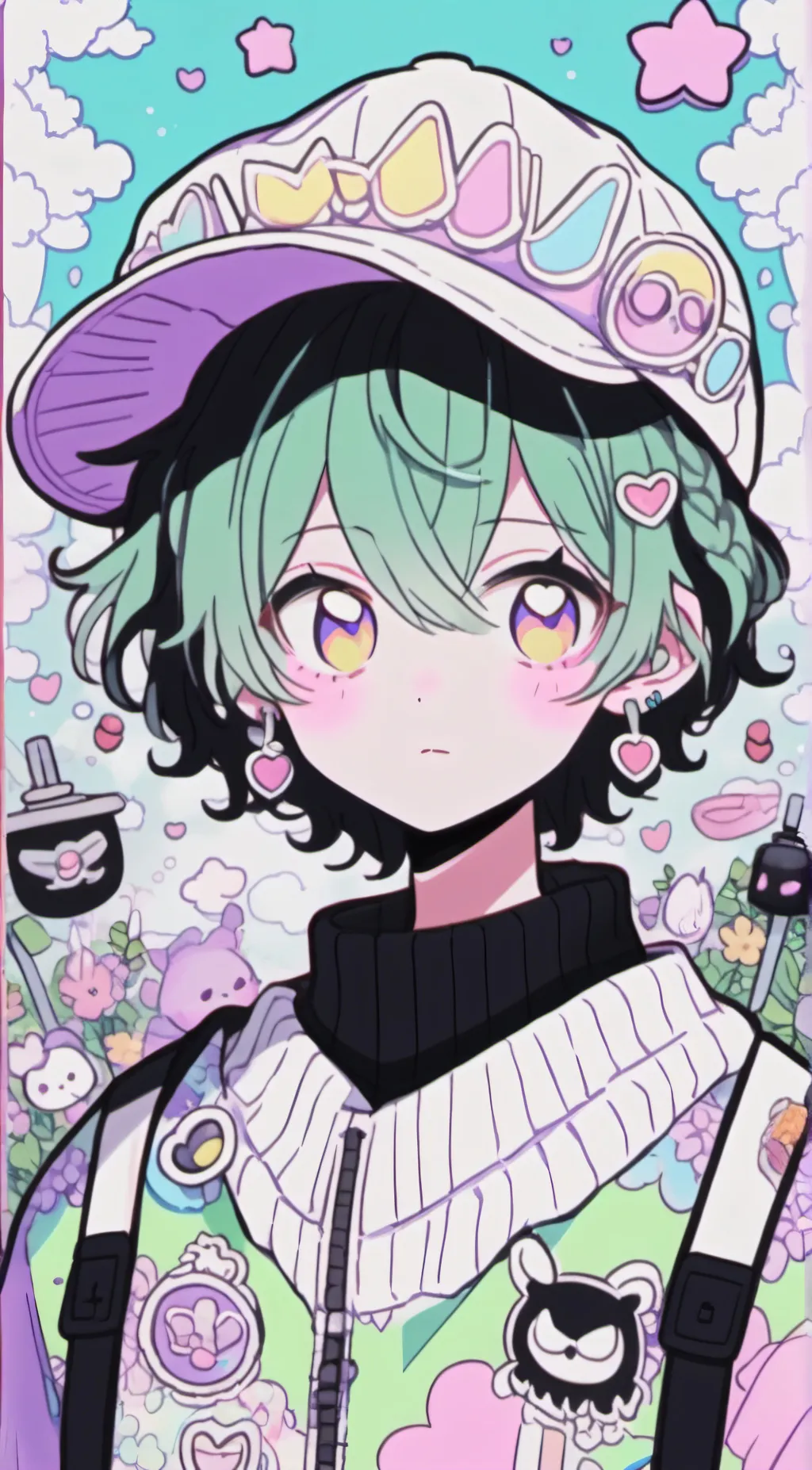 ai character: lucas background